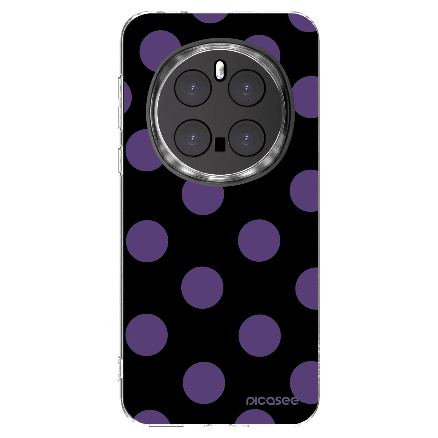 Picasee silikonska prozirna maskica za Honor Magic7 Pro 5G - Big flickers