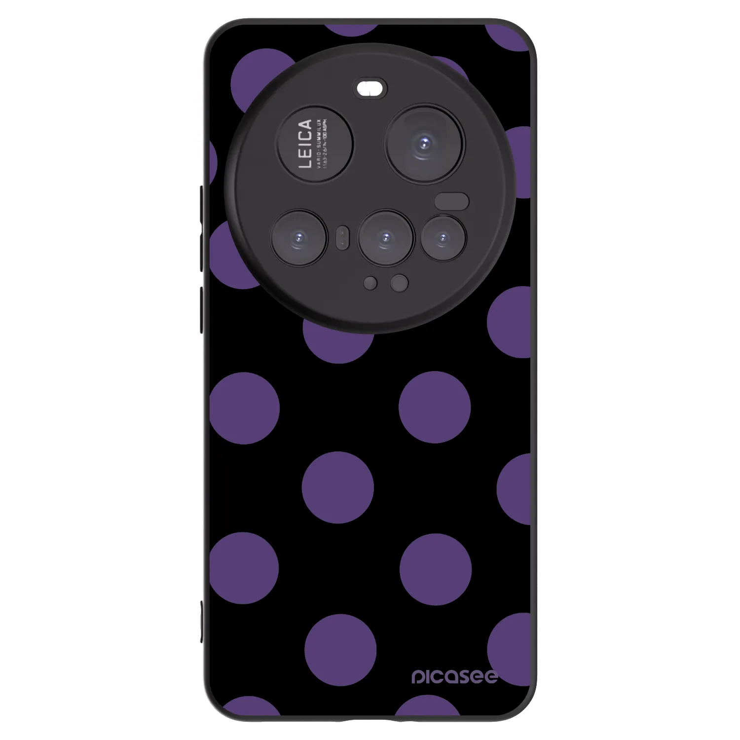Picasee crna silikonska maskica za Xiaomi 15 Ultra - Big flickers