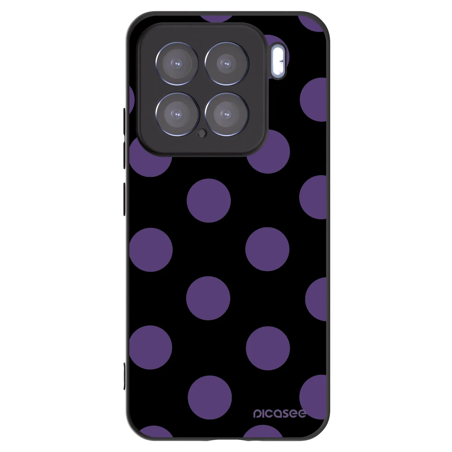 Picasee crna silikonska maskica za Xiaomi 15 - Big flickers