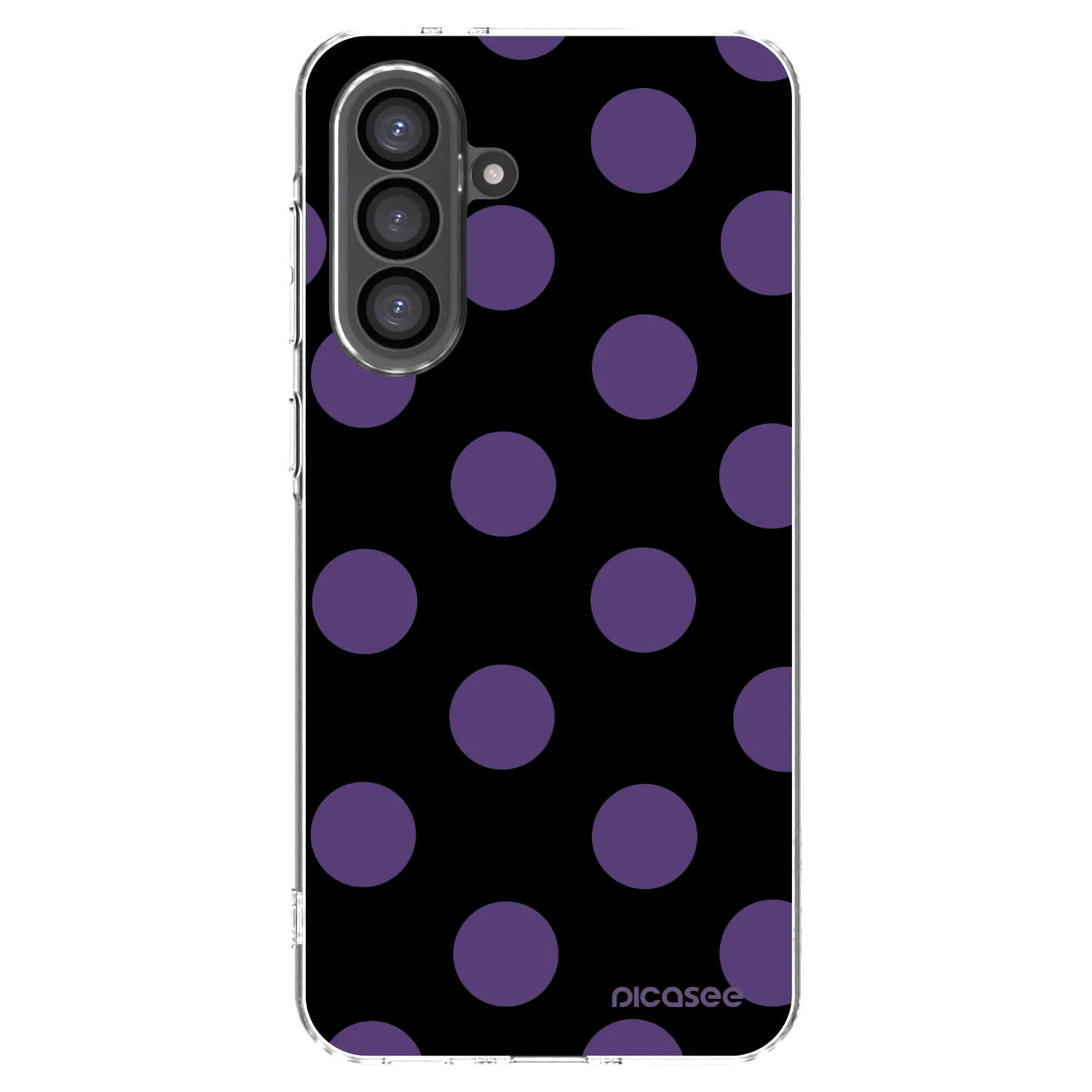 Picasee silikonska prozirna maskica za Samsung Galaxy A56 5G A566B - Big flickers