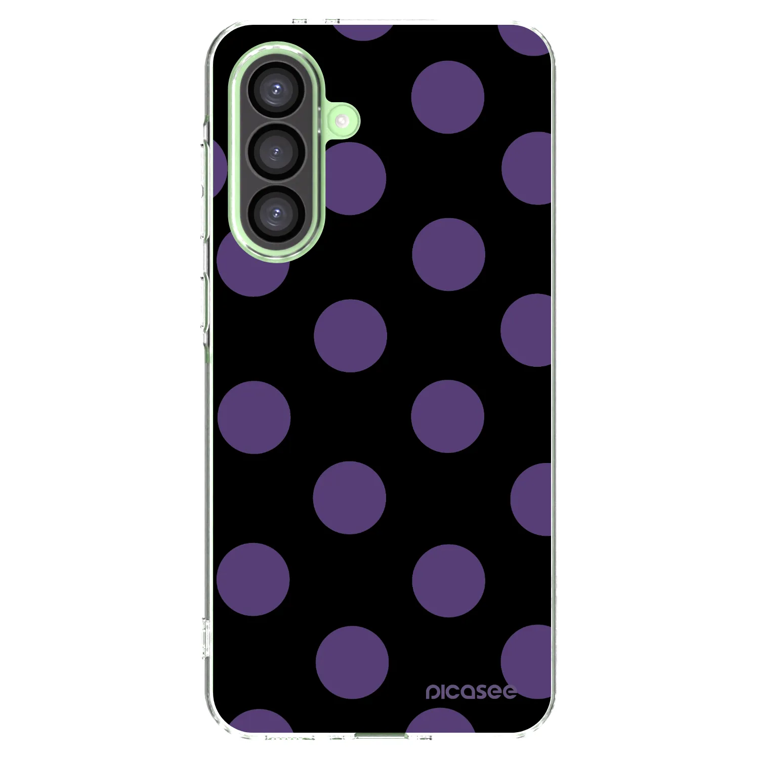 Picasee silikonska prozirna maskica za Samsung Galaxy A26 5G A266B - Big flickers