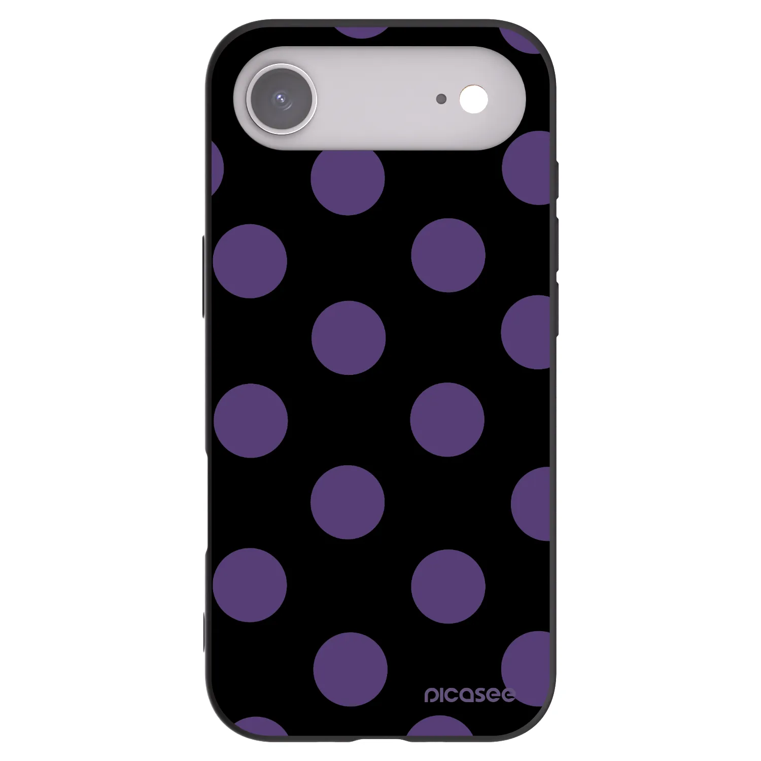 Picasee crna silikonska maskica za Apple iPhone Air - Big flickers