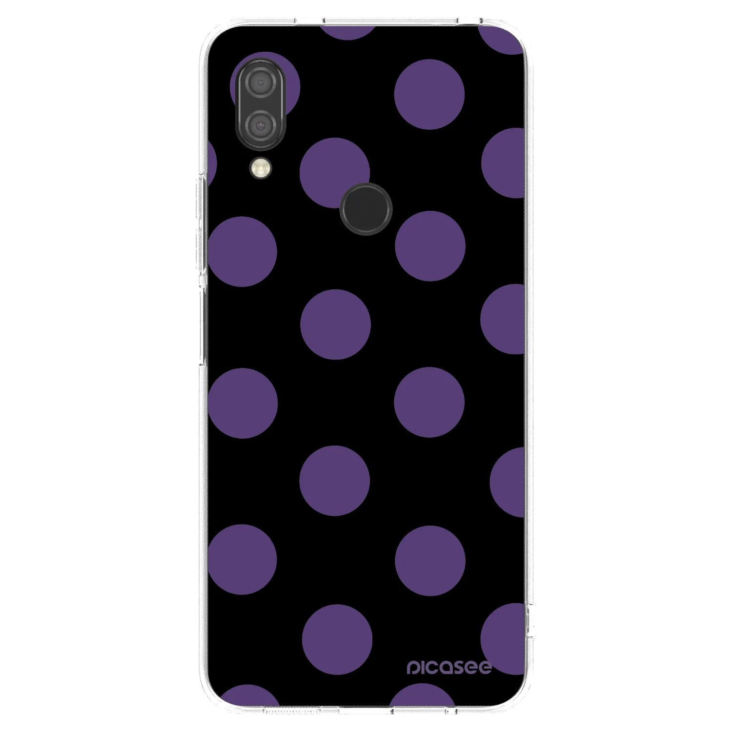 Picasee silikonska prozirna maskica za Xiaomi Redmi 7 - Big flickers