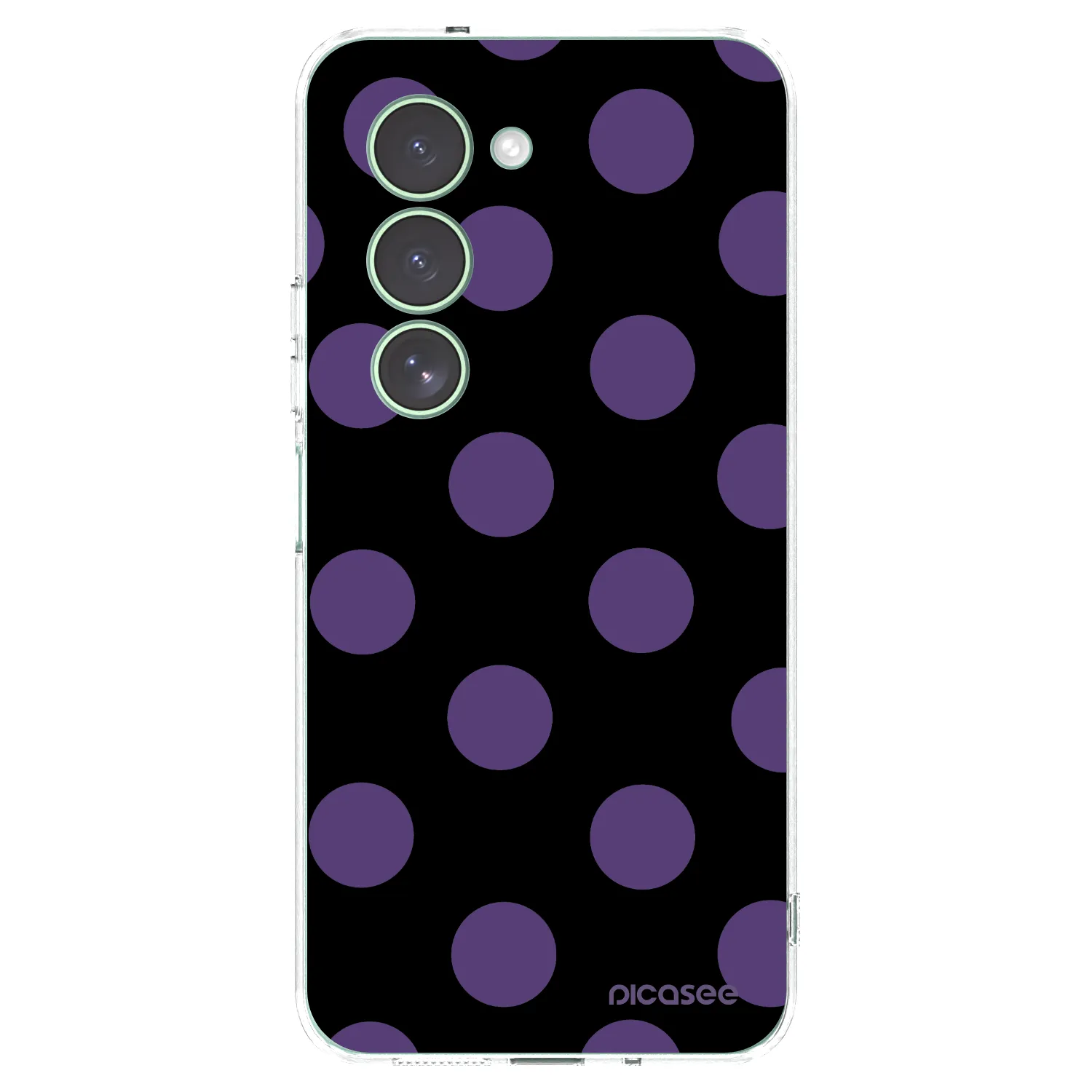 Picasee silikonska prozirna maskica za Xiaomi Redmi 15 5G - Big flickers