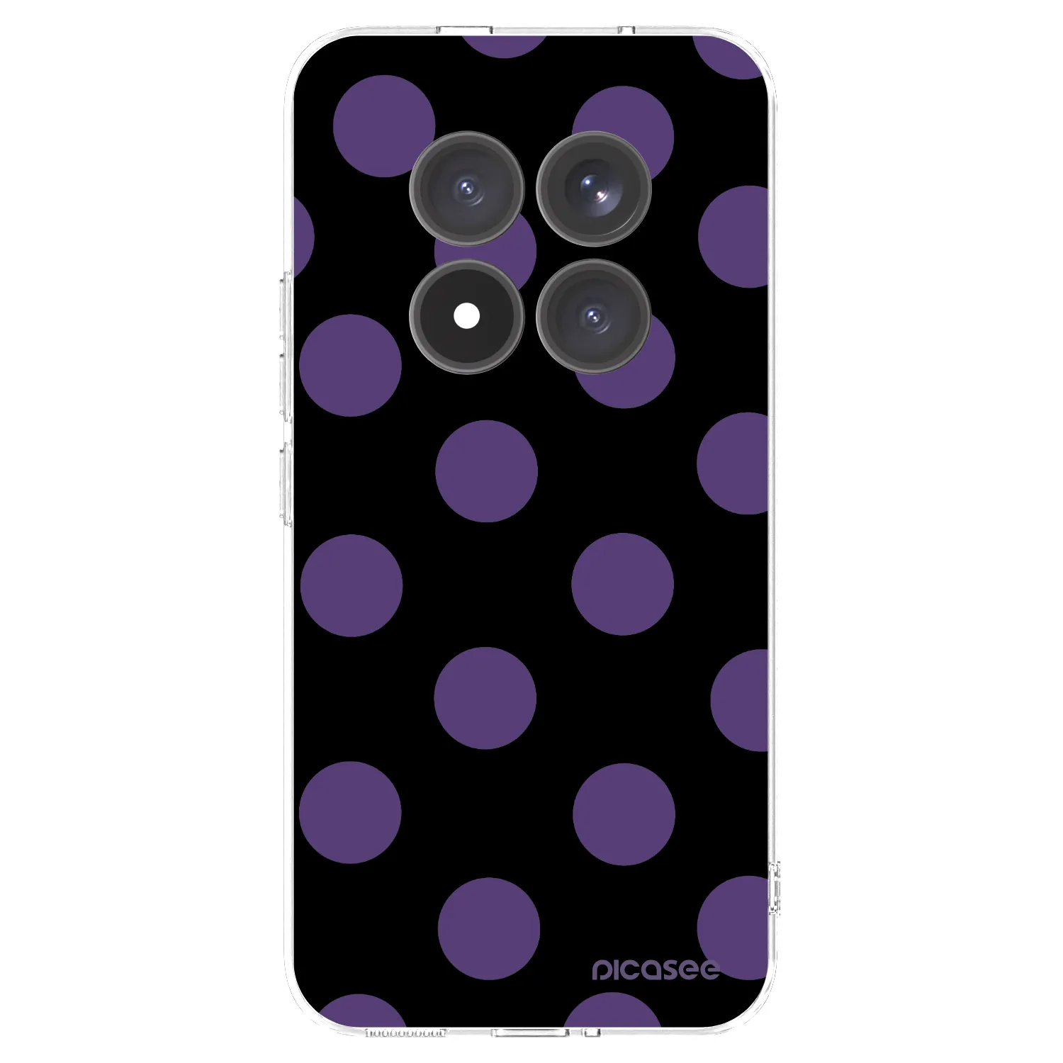 Picasee silikonska prozirna maskica za Xiaomi Redmi Note 15 Pro+ - Big flickers