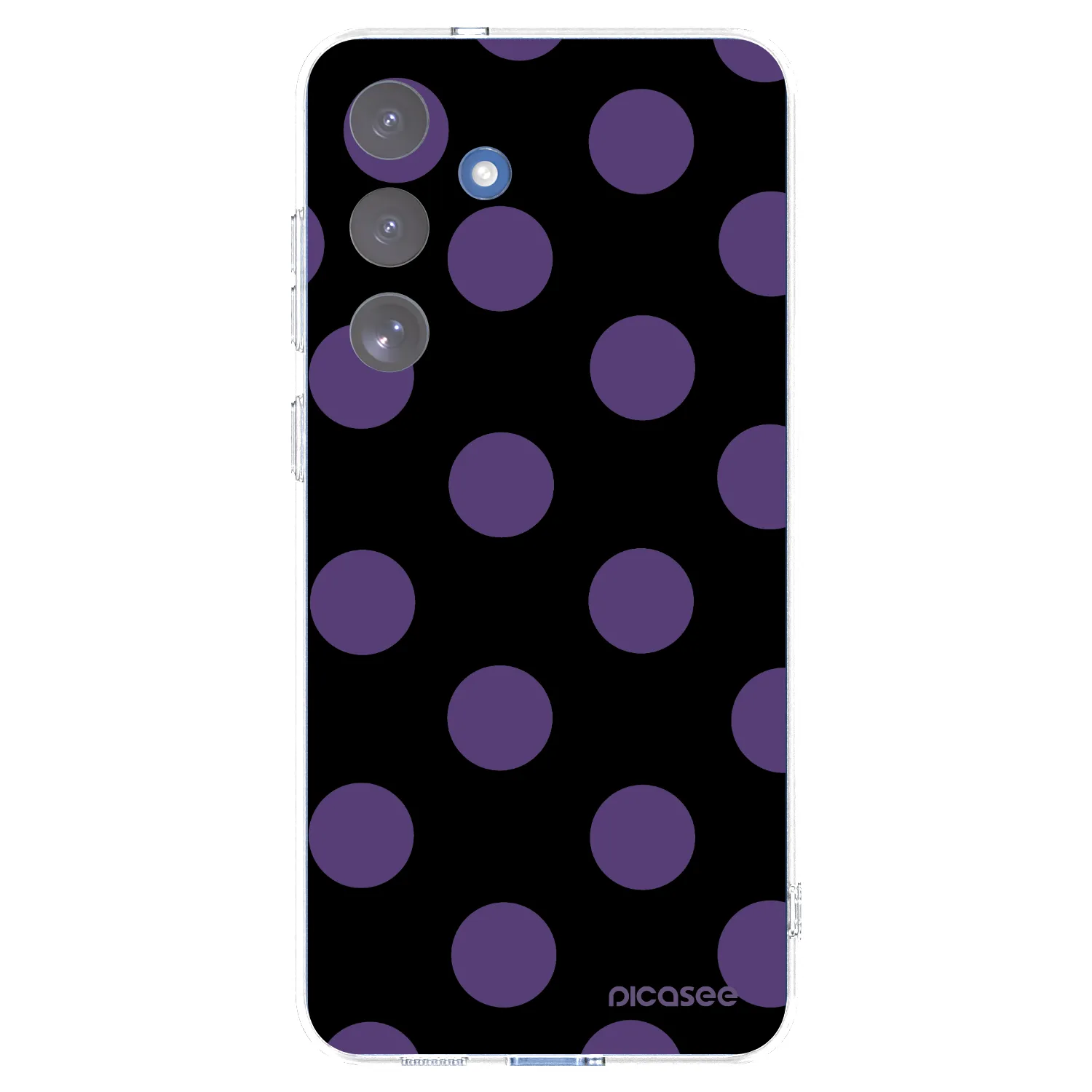 Picasee silikonska prozirna maskica za Samsung Galaxy S25 FE 5G - Big flickers