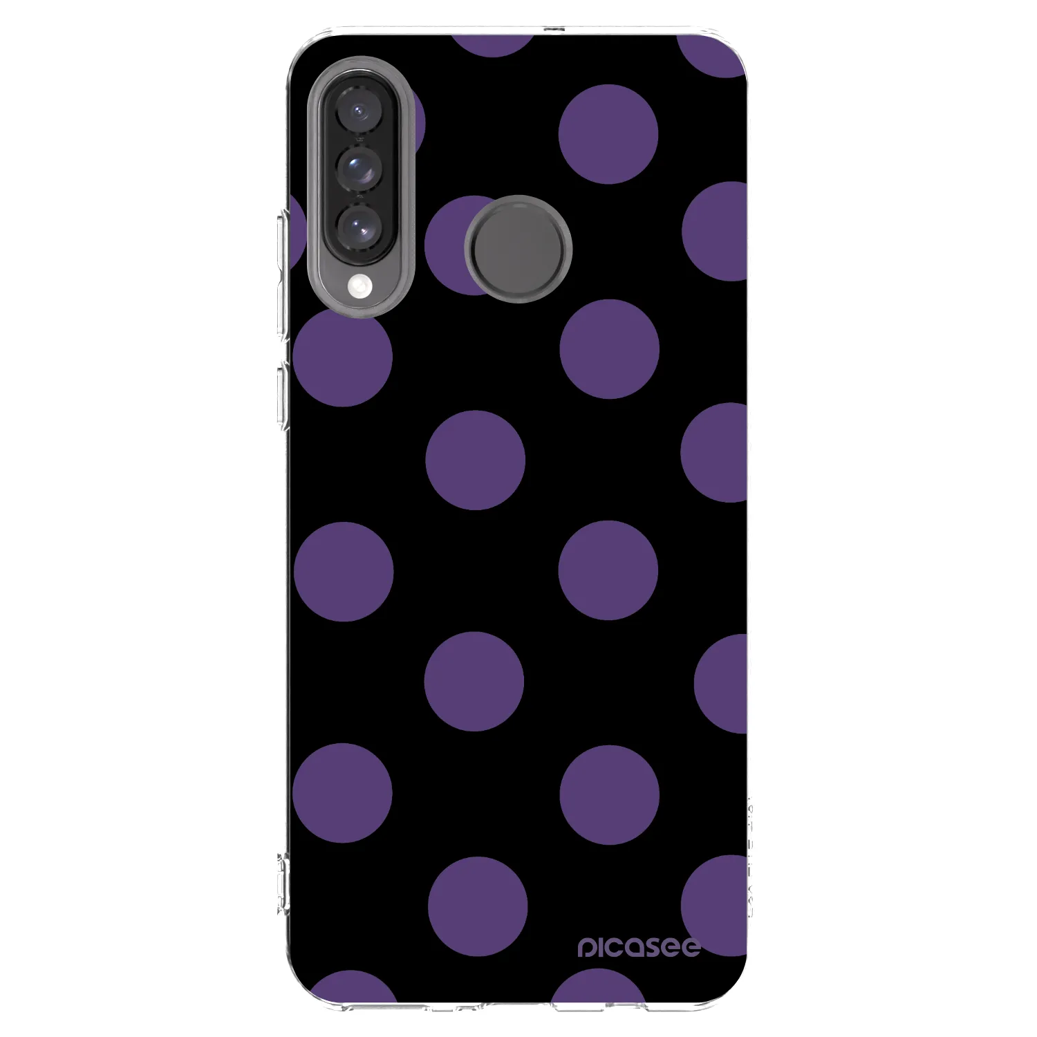 Picasee silikonska prozirna maskica za Huawei P30 Lite - Big flickers