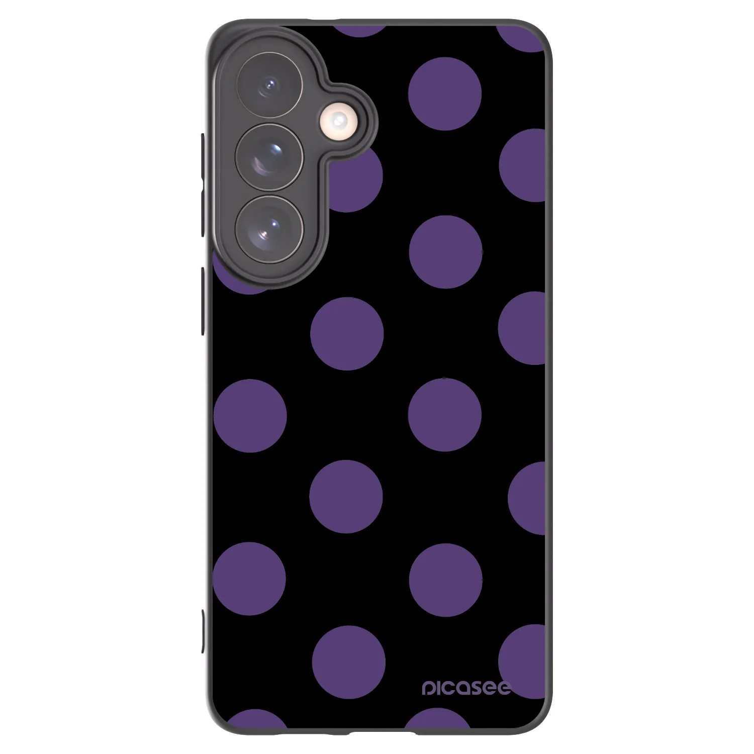 Picasee crna silikonska maskica za Samsung Galaxy S26+ - Big flickers