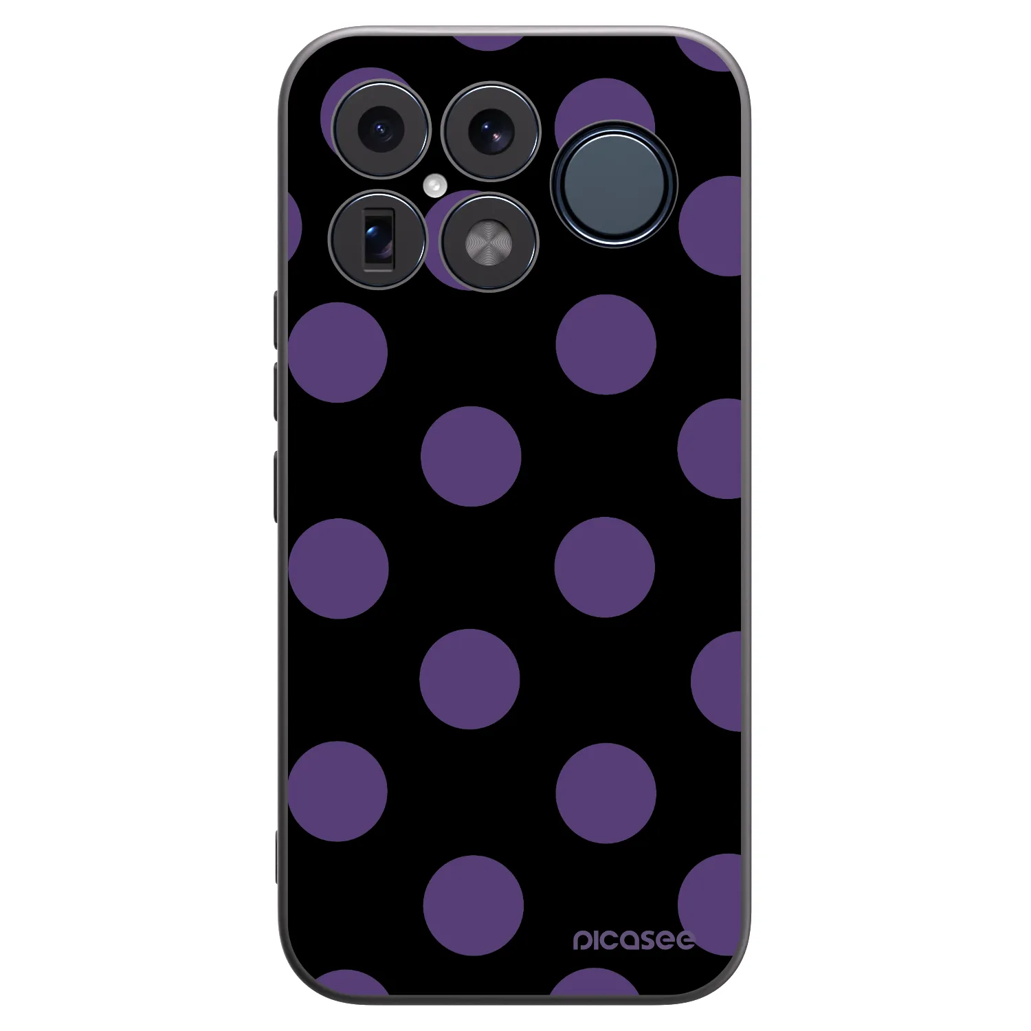 Picasee crna silikonska maskica za Xiaomi Poco F8 Ultra - Big flickers