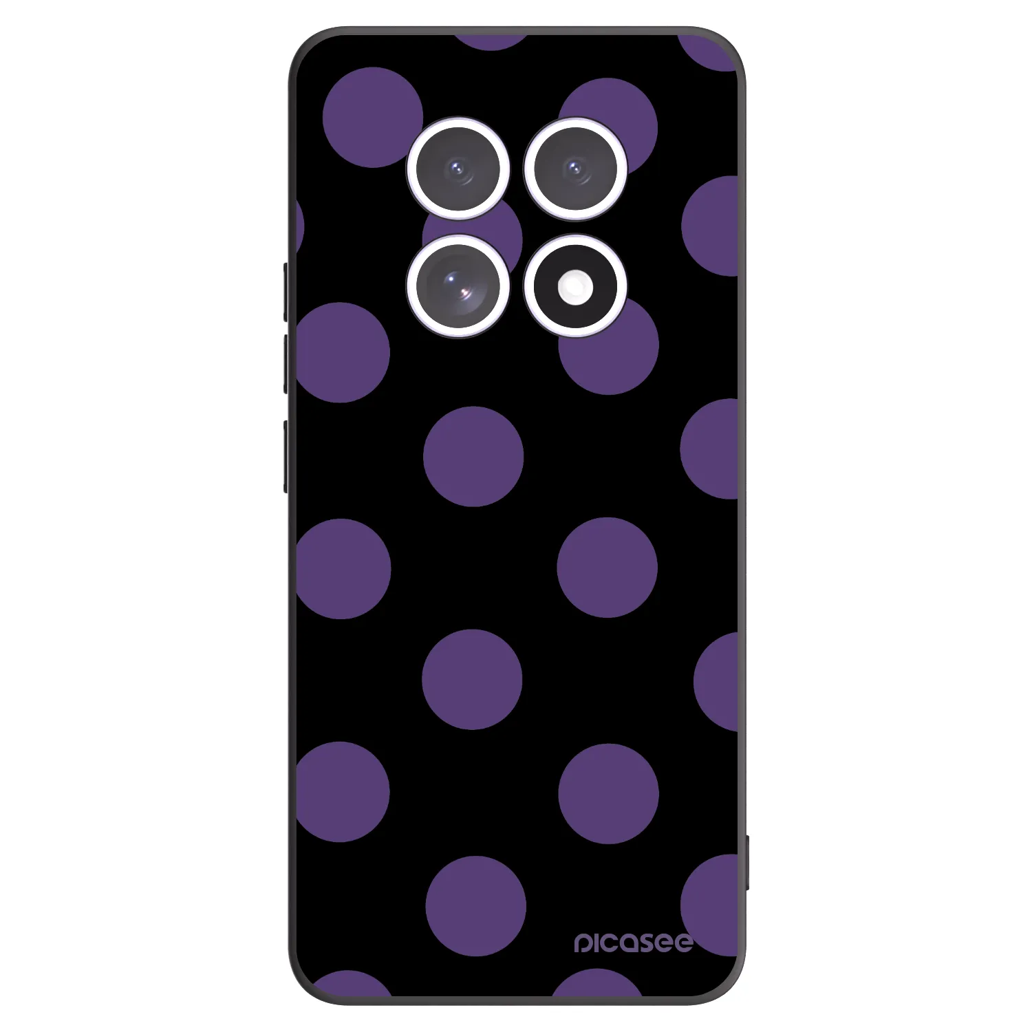 Picasee crna silikonska maskica za Xiaomi Redmi Note 15 5G - Big flickers