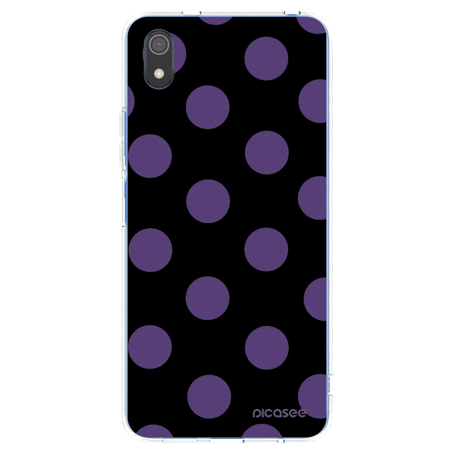 Picasee silikonska prozirna maskica za Xiaomi Redmi 7A - Big flickers