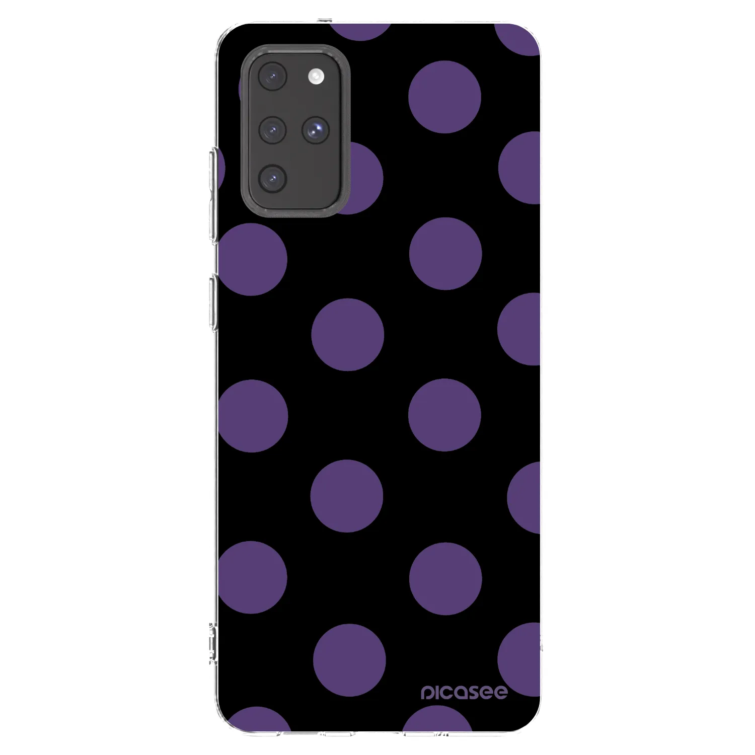 Picasee silikonska prozirna maskica za Samsung Galaxy S20+ G985F - Big flickers