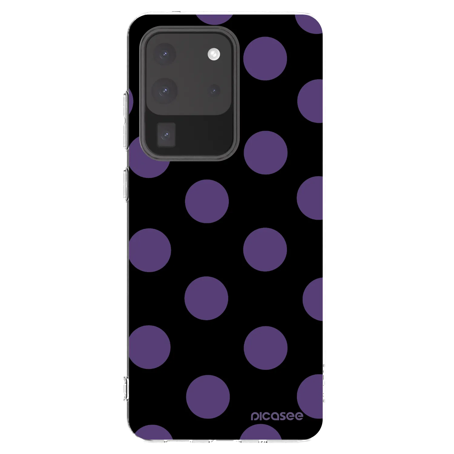 Picasee silikonska prozirna maskica za Samsung Galaxy S20 Ultra 5G G988F - Big flickers