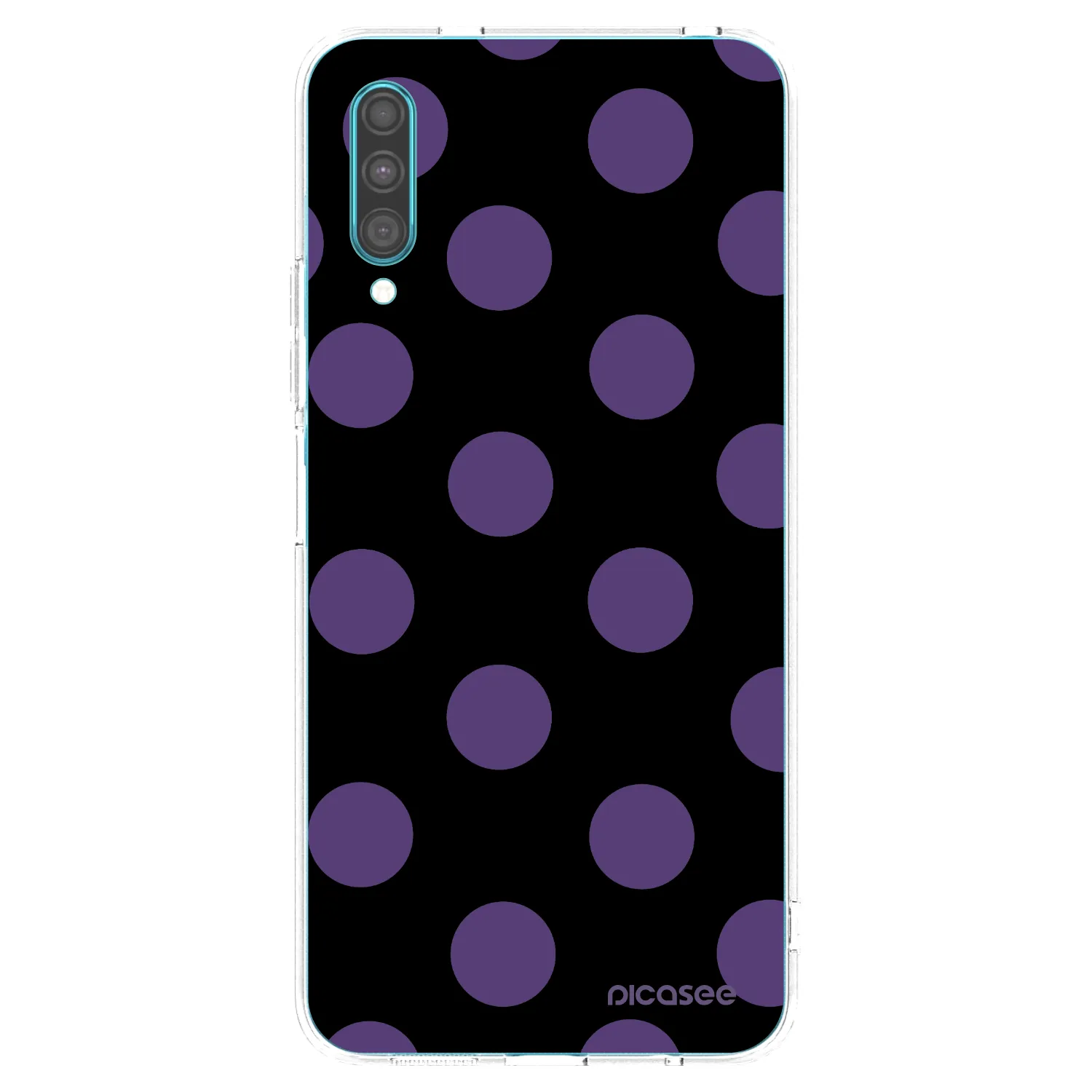 Picasee silikonska prozirna maskica za Samsung Galaxy A30s A307F - Big flickers