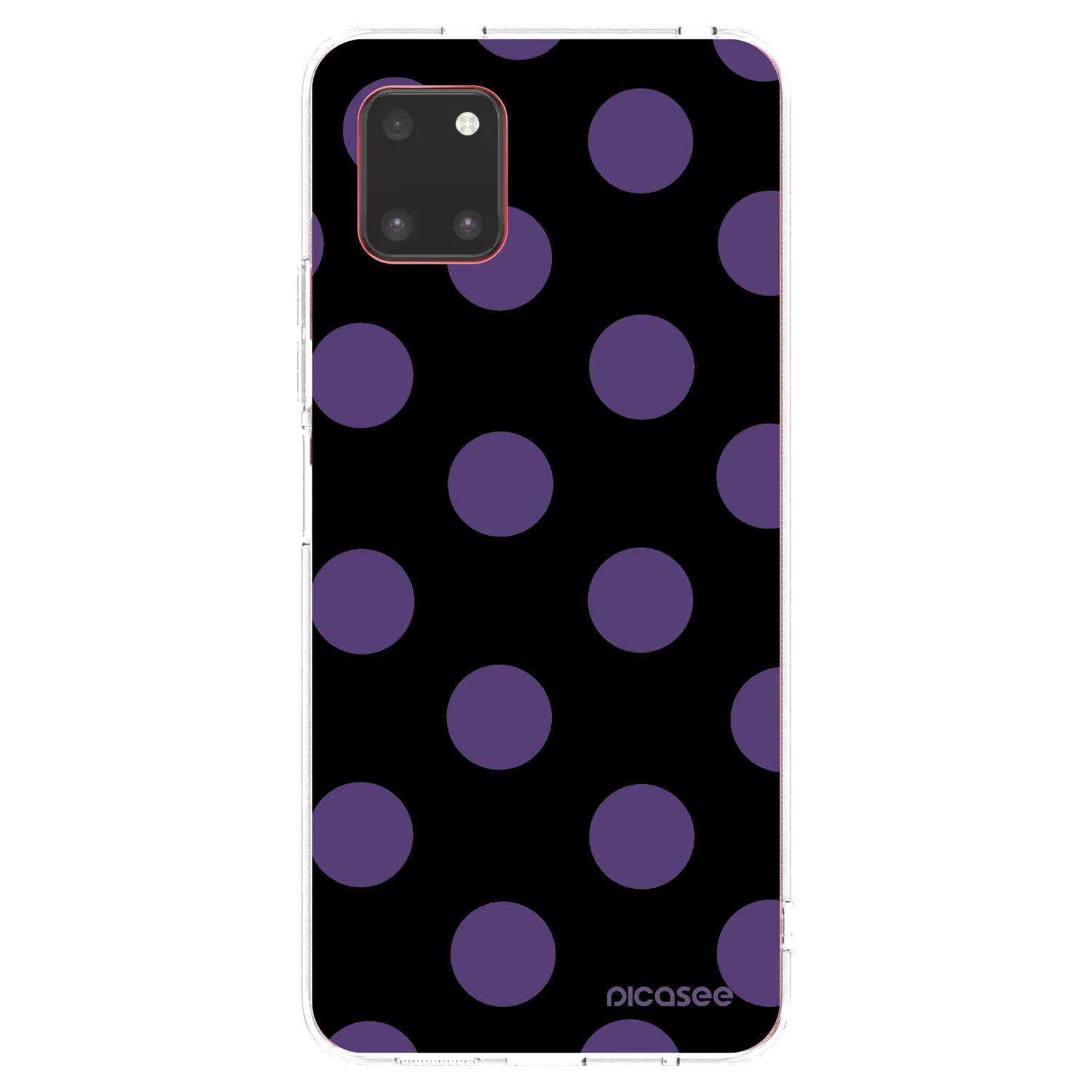 Picasee silikonska prozirna maskica za Samsung Galaxy Note 10 Lite N770F - Big flickers
