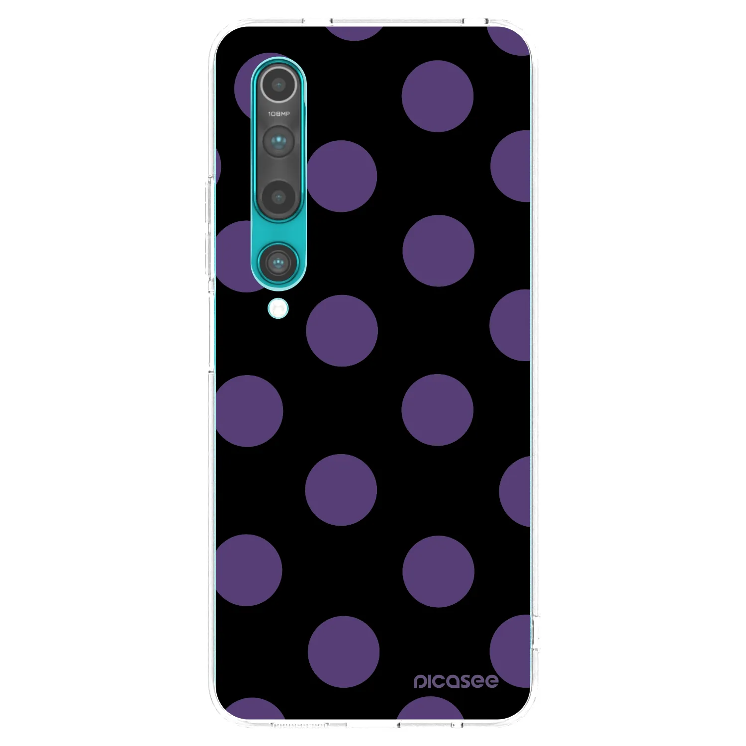 Picasee silikonska prozirna maskica za Xiaomi Mi 10 - Big flickers