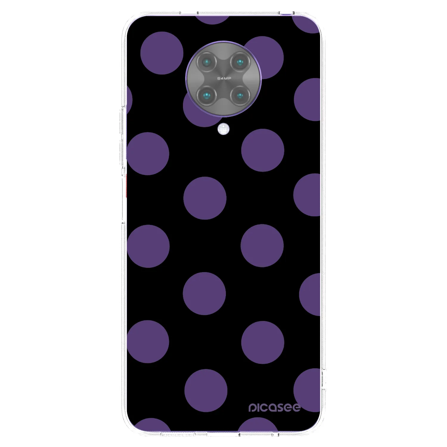 Picasee silikonska prozirna maskica za Xiaomi Poco F2 Pro - Big flickers