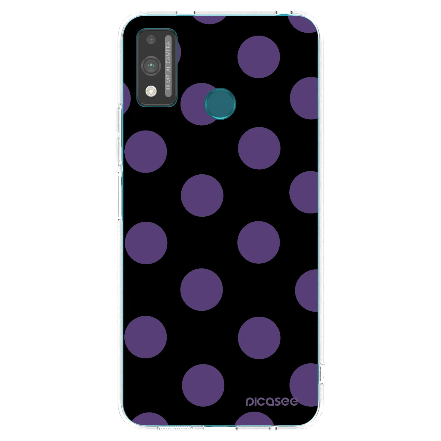 Picasee silikonska prozirna maskica za Honor 9X Lite - Big flickers