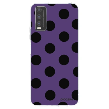 Picasee silikonska prozirna maskica za Vivo Y20s - Big flickers 2
