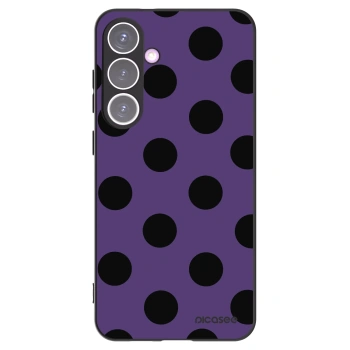 Picasee crna silikonska maskica za Samsung Galaxy S24+ S926B 5G - Big flickers 2