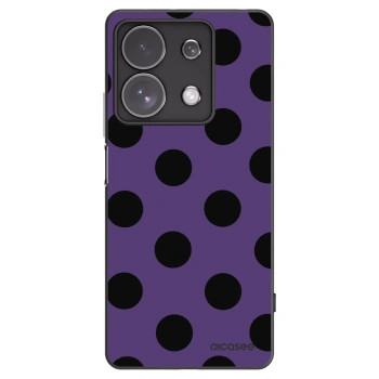 Picasee crna silikonska maskica za Xiaomi Redmi Note 13 Pro 4G - Big flickers 2