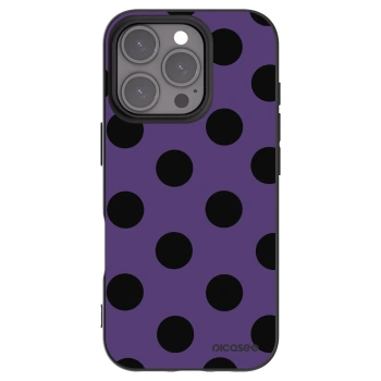 Picasee crna silikonska maskica za Apple iPhone 16 Pro - Big flickers 2
