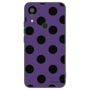 Picasee crna silikonska maskica za Xiaomi Redmi 7 - Big flickers 2