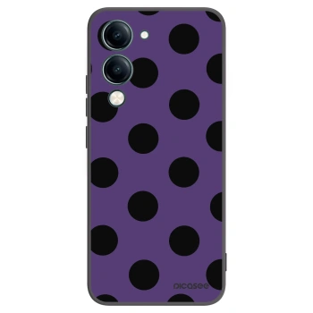 Picasee crna silikonska maskica za Vivo Y29s 5G - Big flickers 2
