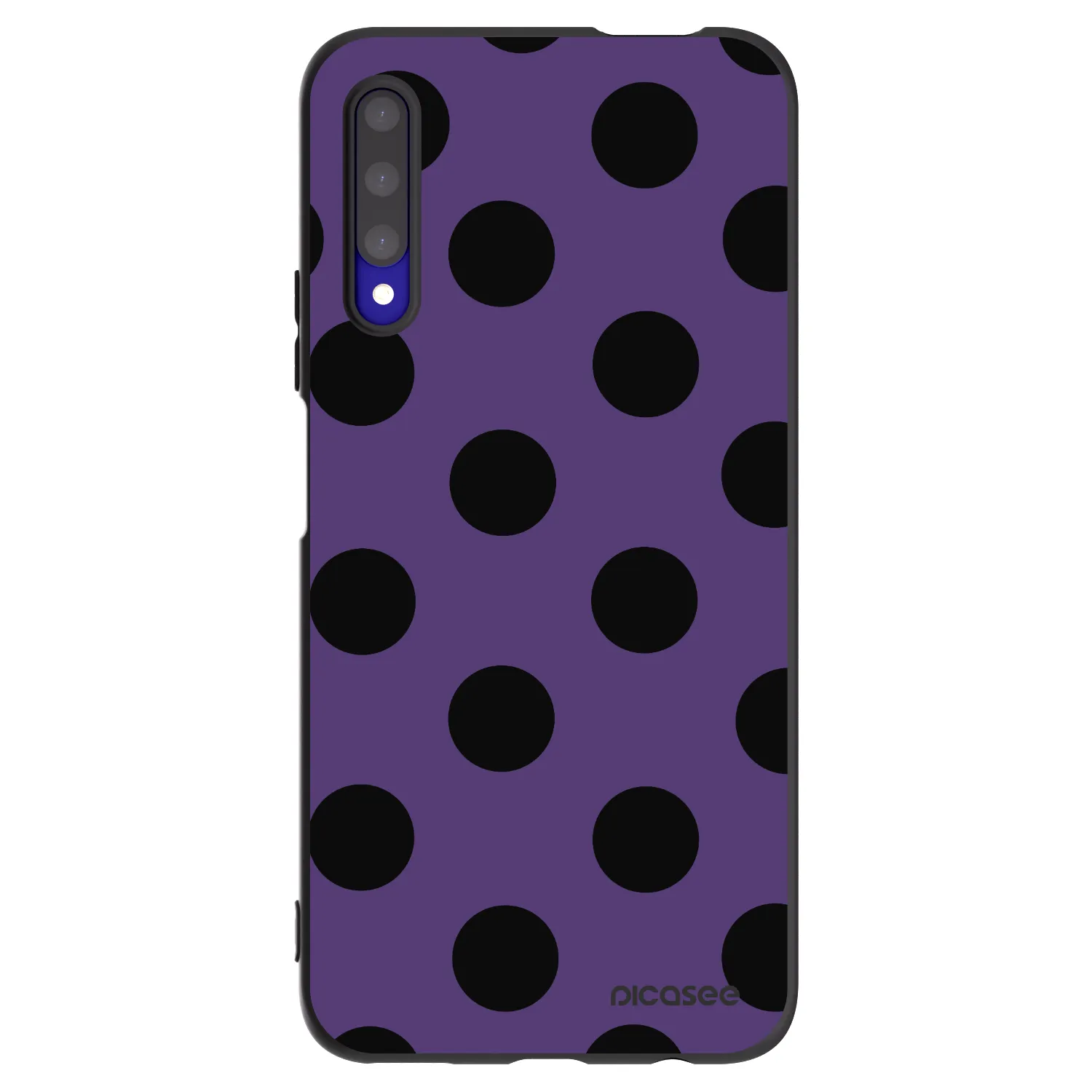 Picasee crna silikonska maskica za Honor 9X Pro - Big flickers 2