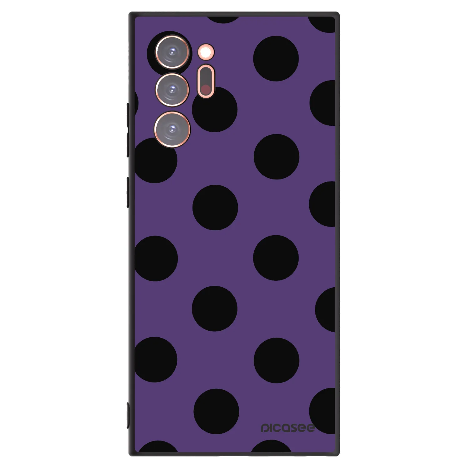 Picasee crna silikonska maskica za Samsung Galaxy Note 20 Ultra - Big flickers 2