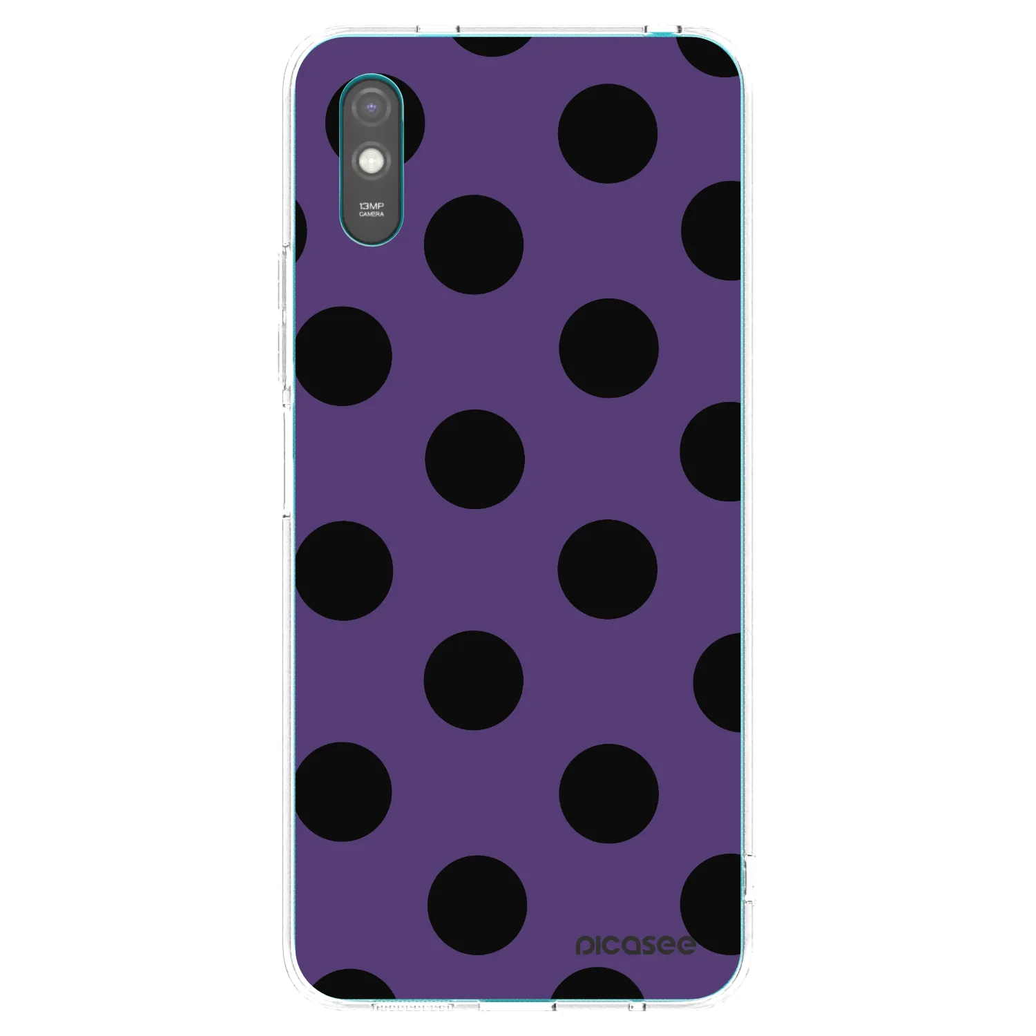 Picasee silikonska prozirna maskica za Xiaomi Redmi 9A - Big flickers 2