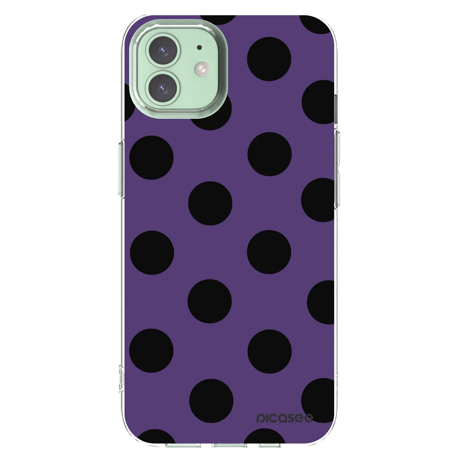 Picasee silikonska prozirna maskica za Apple iPhone 12 Pro - Big flickers 2