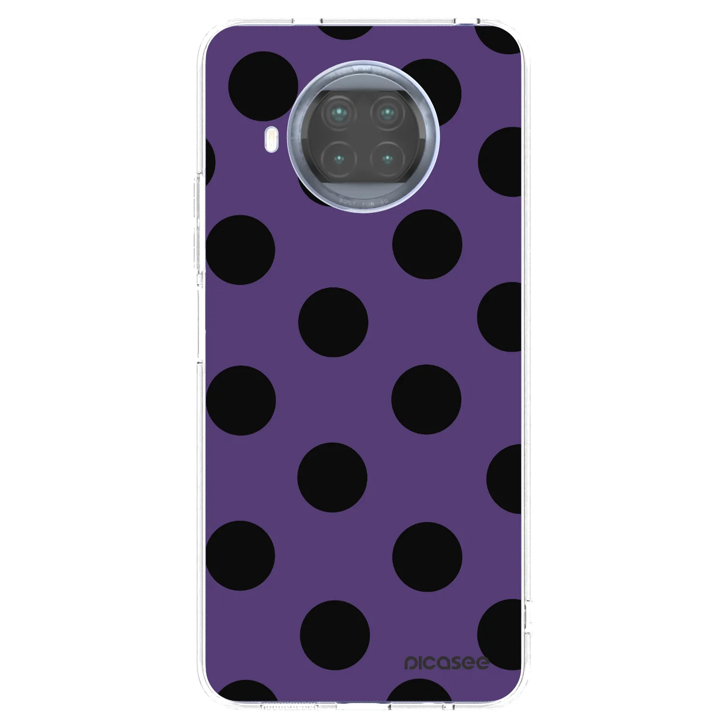 Picasee silikonska prozirna maskica za Xiaomi Mi 10T Lite - Big flickers 2