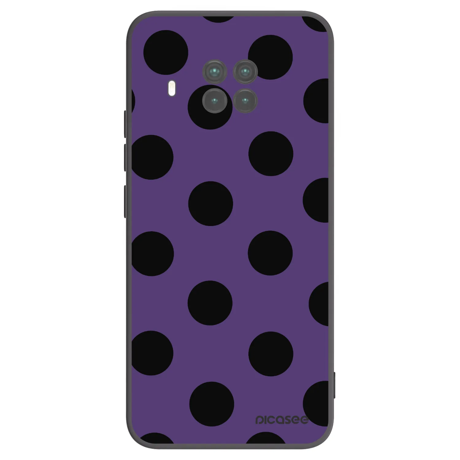 Picasee crna silikonska maskica za Xiaomi Mi 10T Lite - Big flickers 2