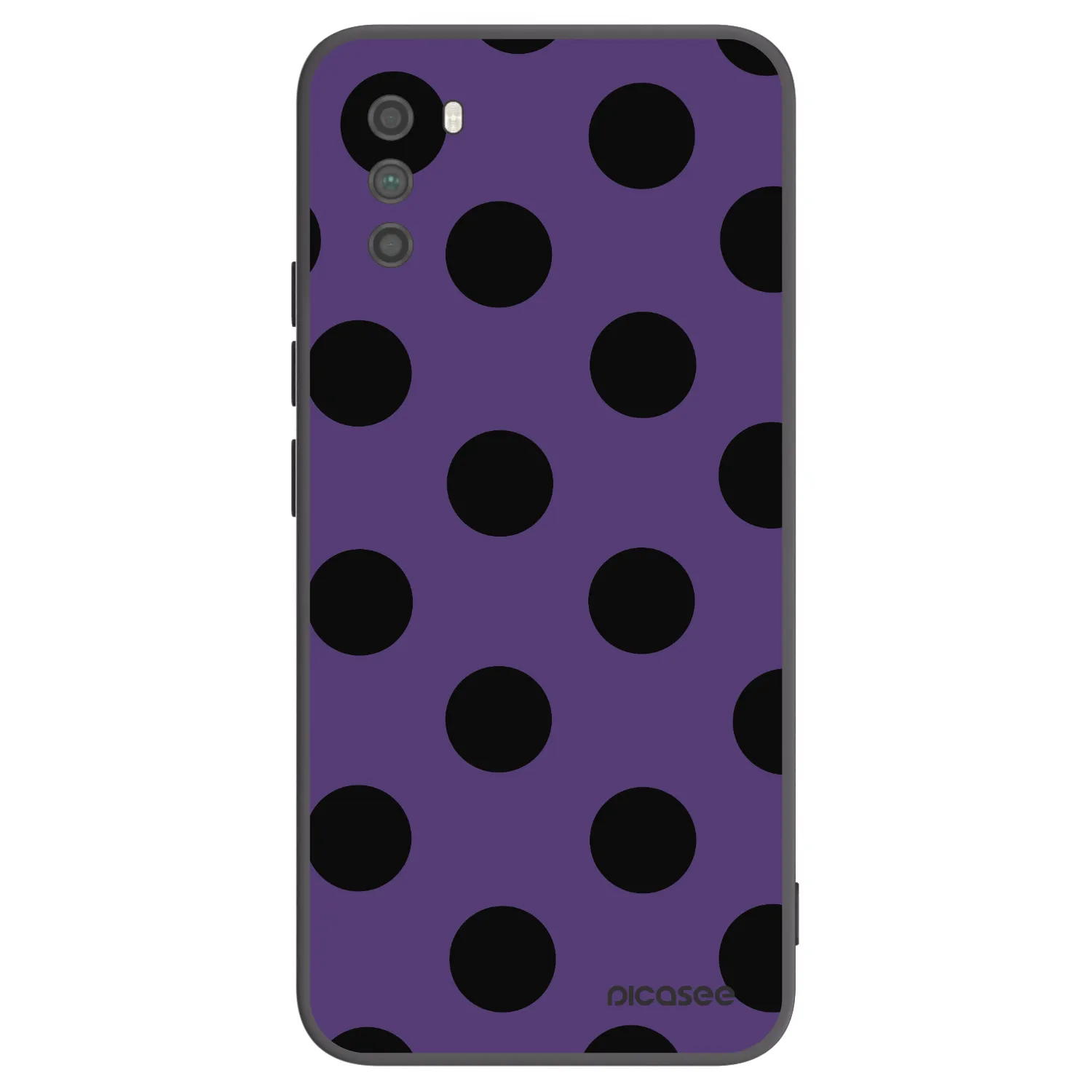 Picasee crna silikonska maskica za Xiaomi Poco M3 - Big flickers 2