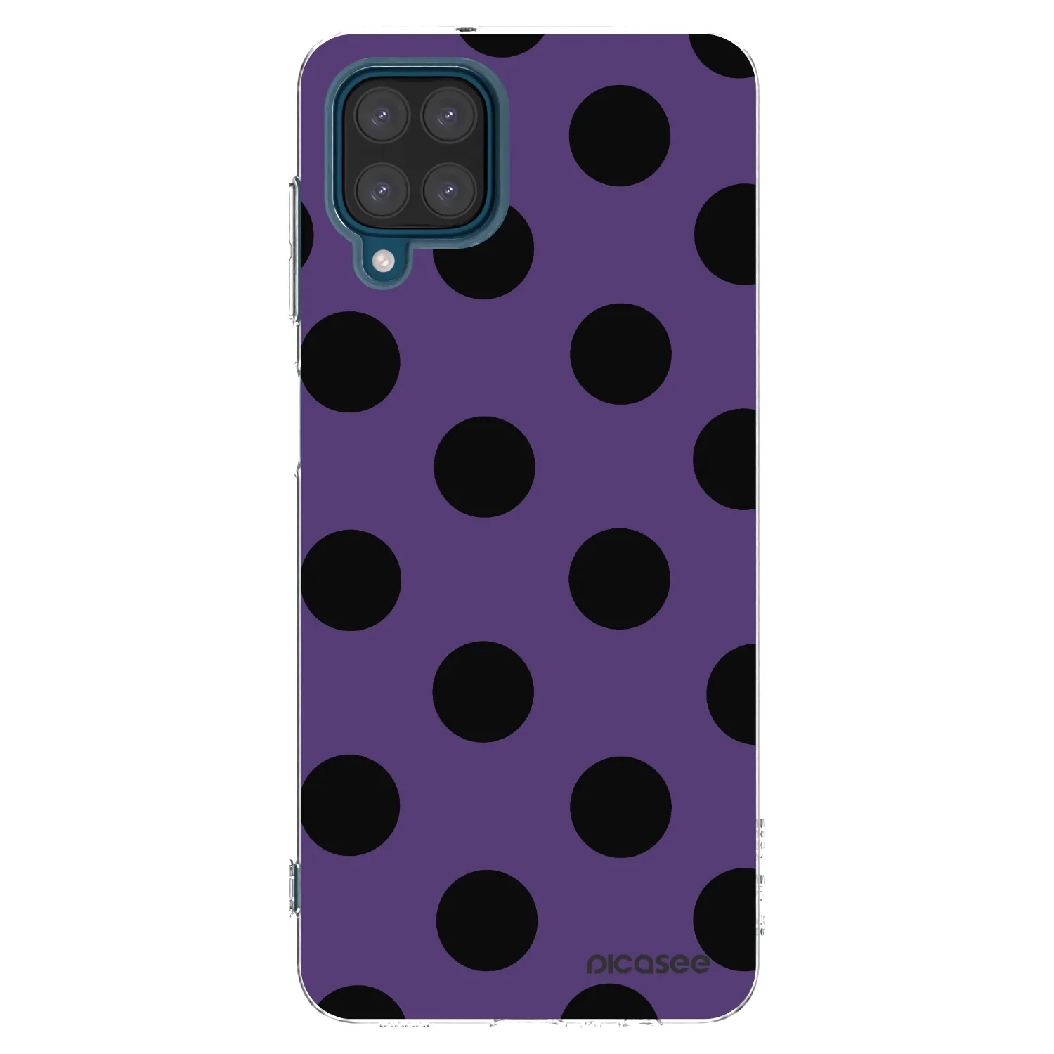 Picasee silikonska prozirna maskica za Samsung Galaxy A12 A125F - Big flickers 2