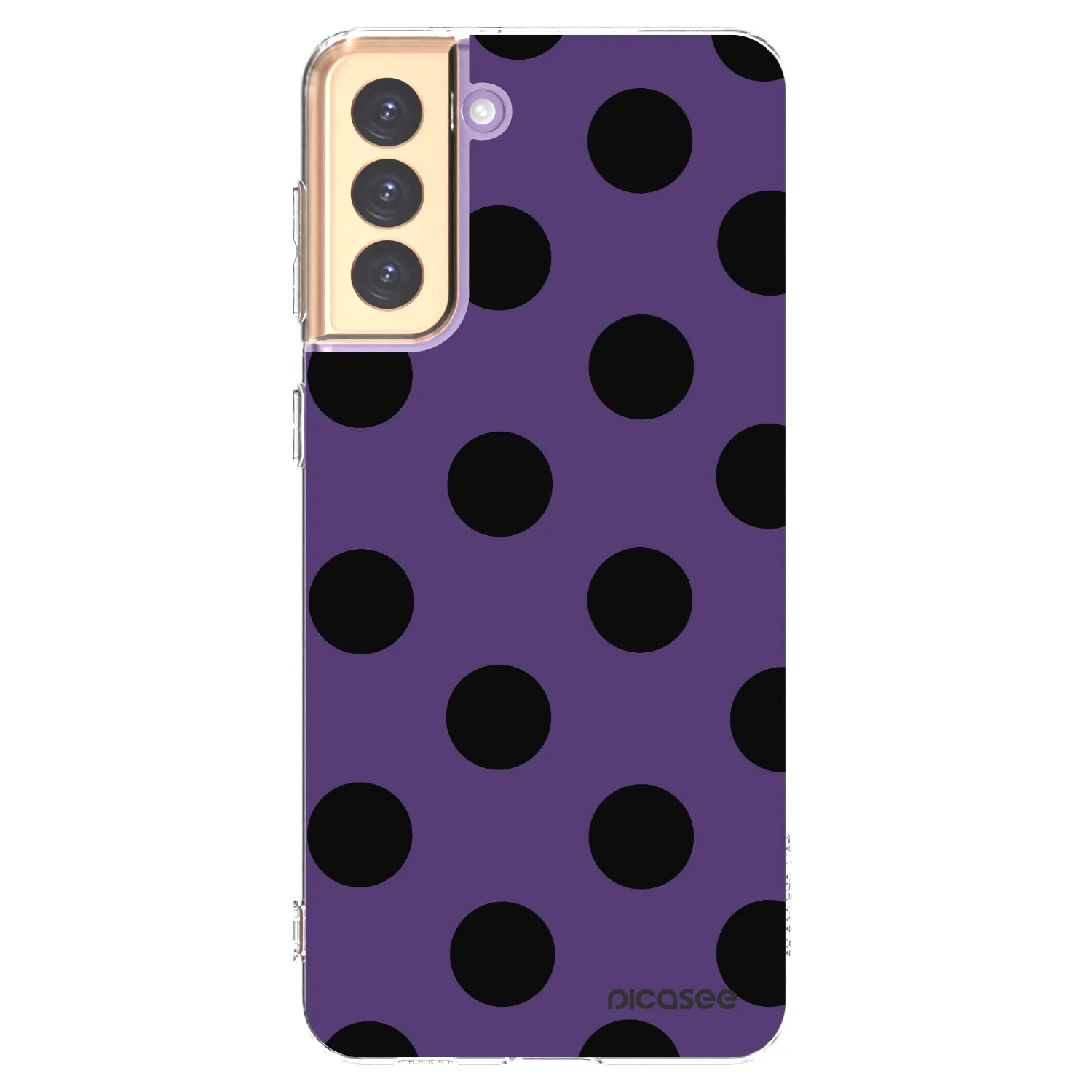 Picasee silikonska prozirna maskica za Samsung Galaxy S21+ 5G G996F - Big flickers 2