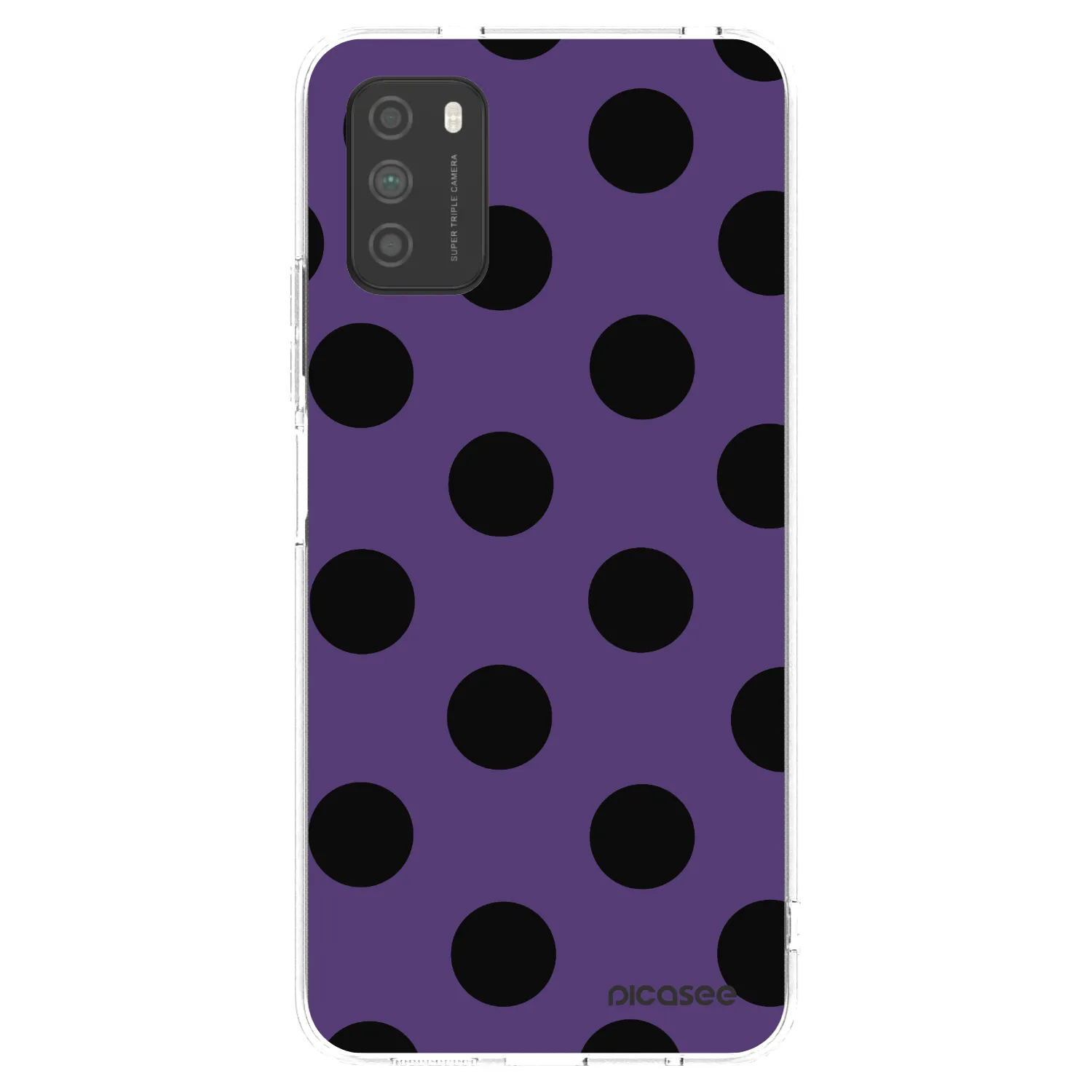 Picasee silikonska prozirna maskica za Xiaomi Poco M3 - Big flickers 2