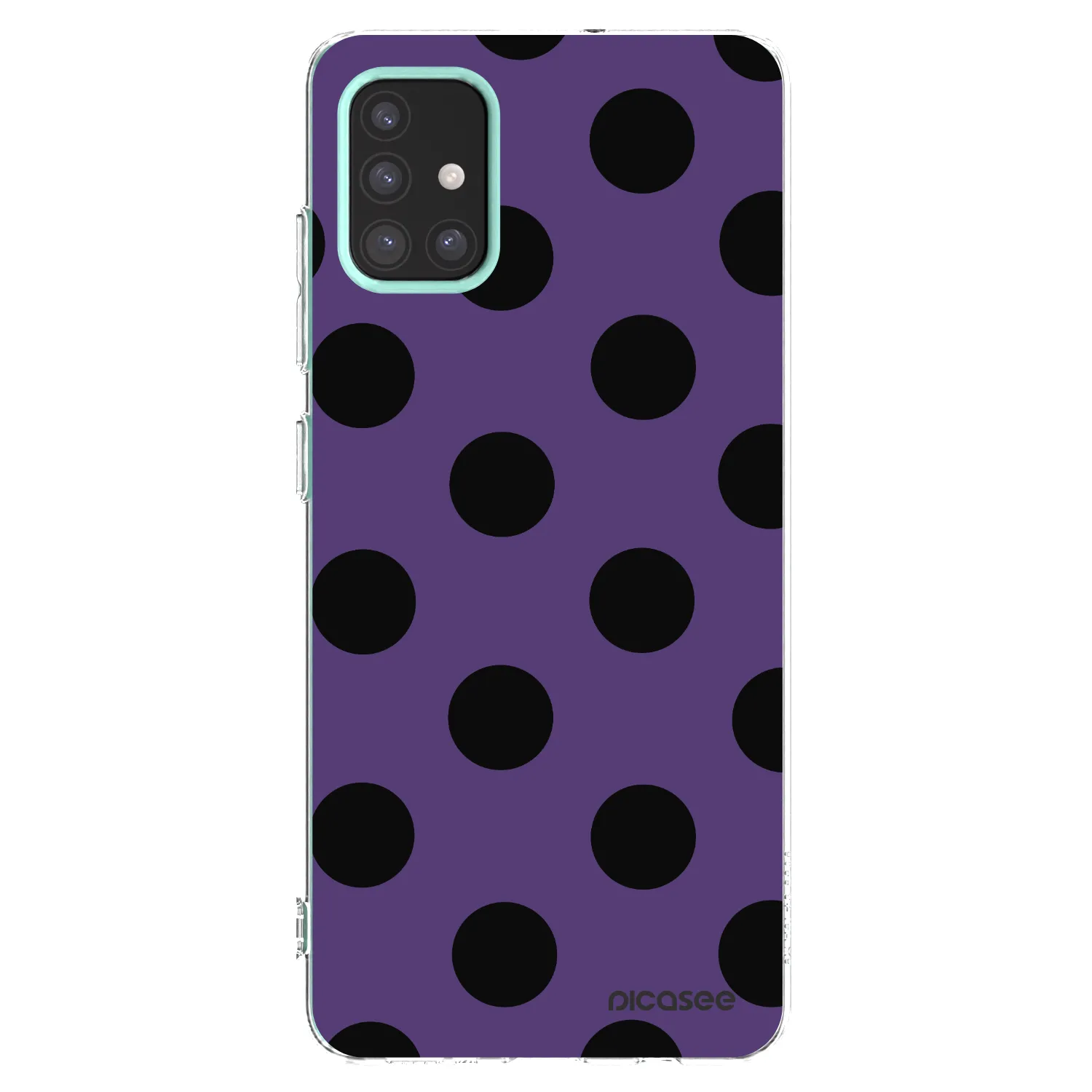 Picasee silikonska prozirna maskica za Samsung Galaxy M31s - Big flickers 2