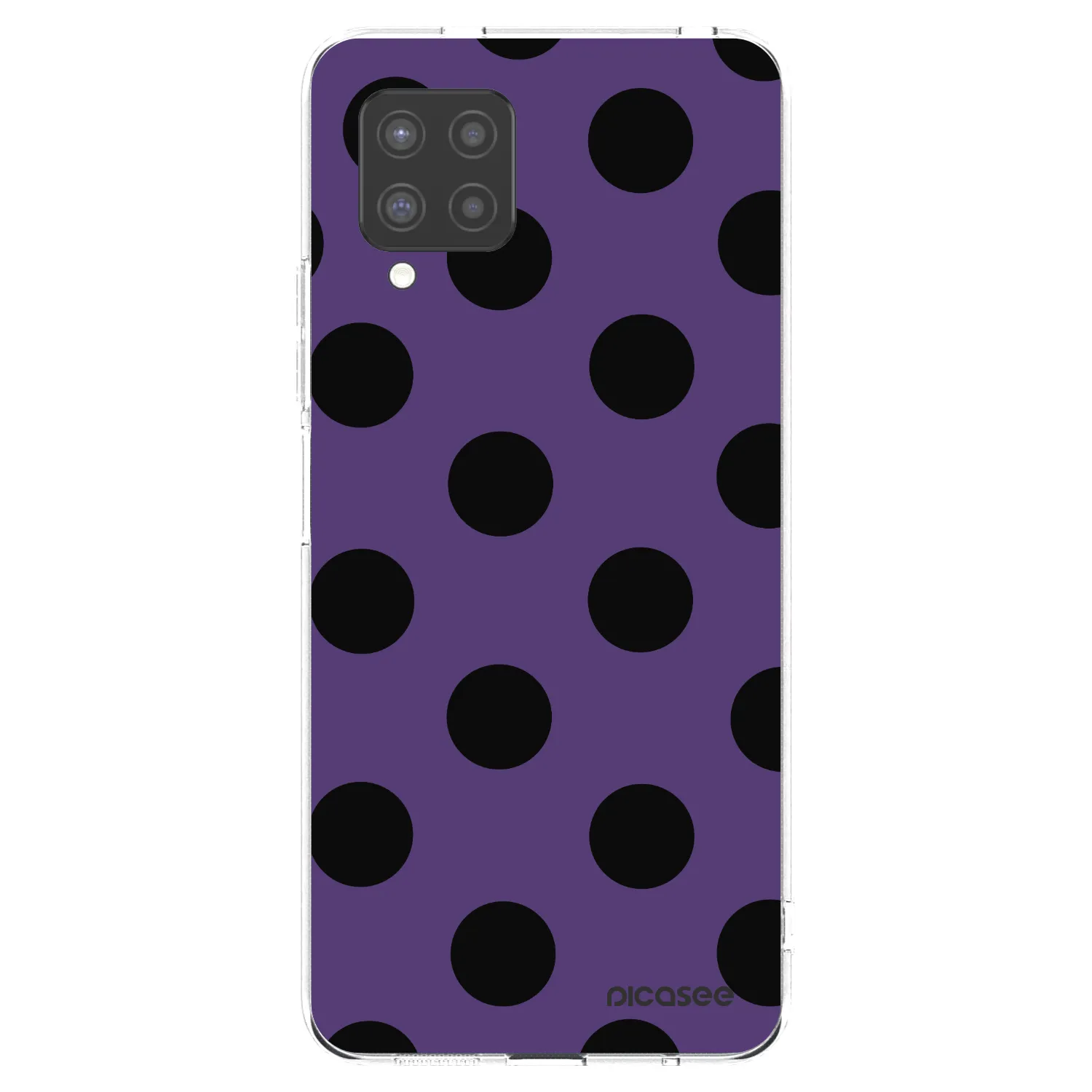 Picasee silikonska prozirna maskica za Samsung Galaxy A42 A426B - Big flickers 2