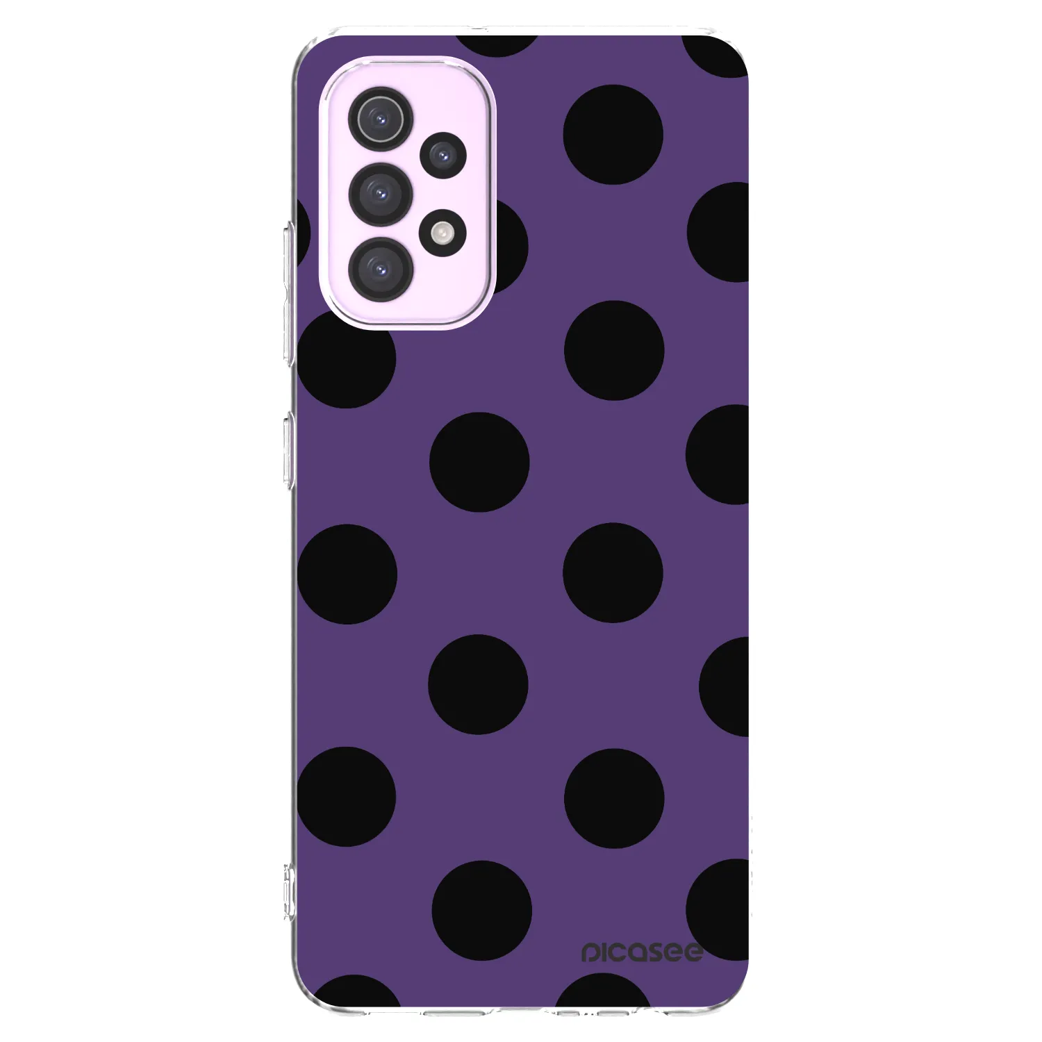 Picasee silikonska prozirna maskica za Samsung Galaxy A32 5G A326B - Big flickers 2