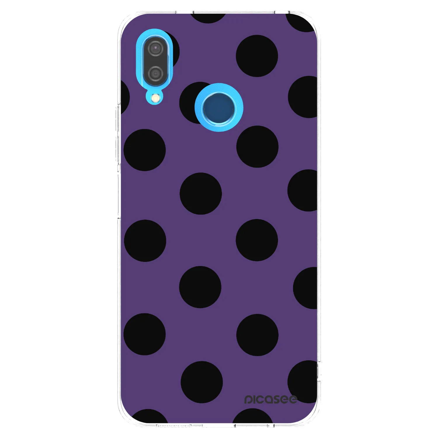 Picasee silikonska prozirna maskica za Huawei P20 Lite - Big flickers 2
