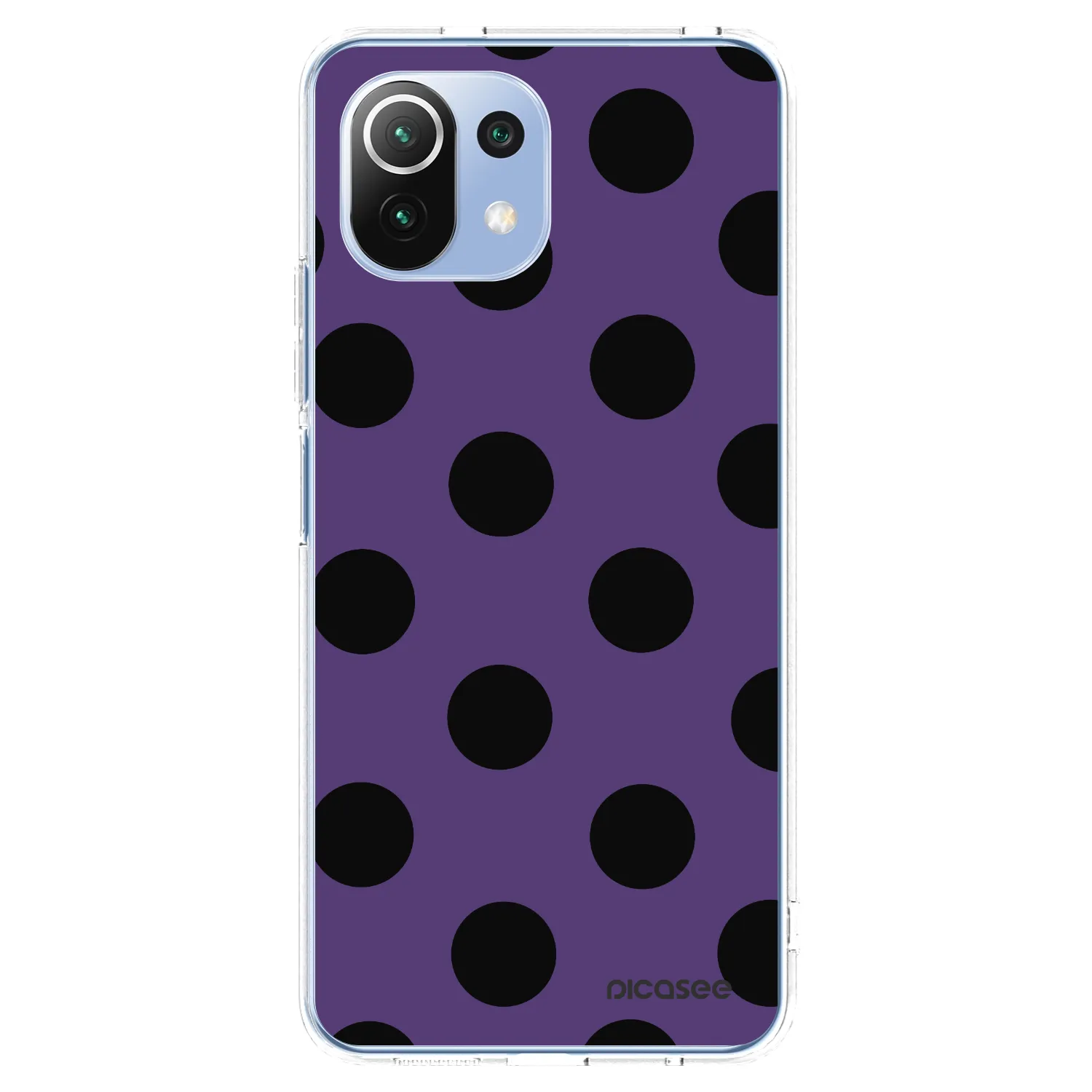 Picasee silikonska prozirna maskica za Xiaomi Mi 11 Lite - Big flickers 2