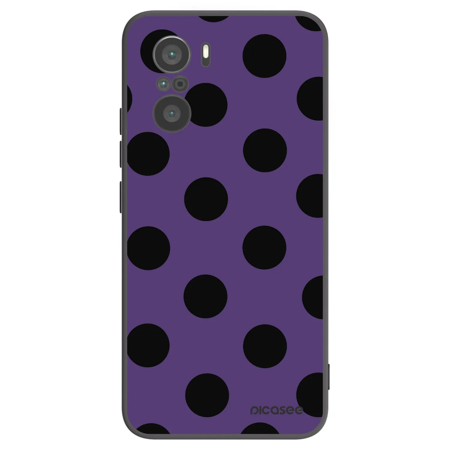 Picasee crna silikonska maskica za Xiaomi Poco F3 - Big flickers 2