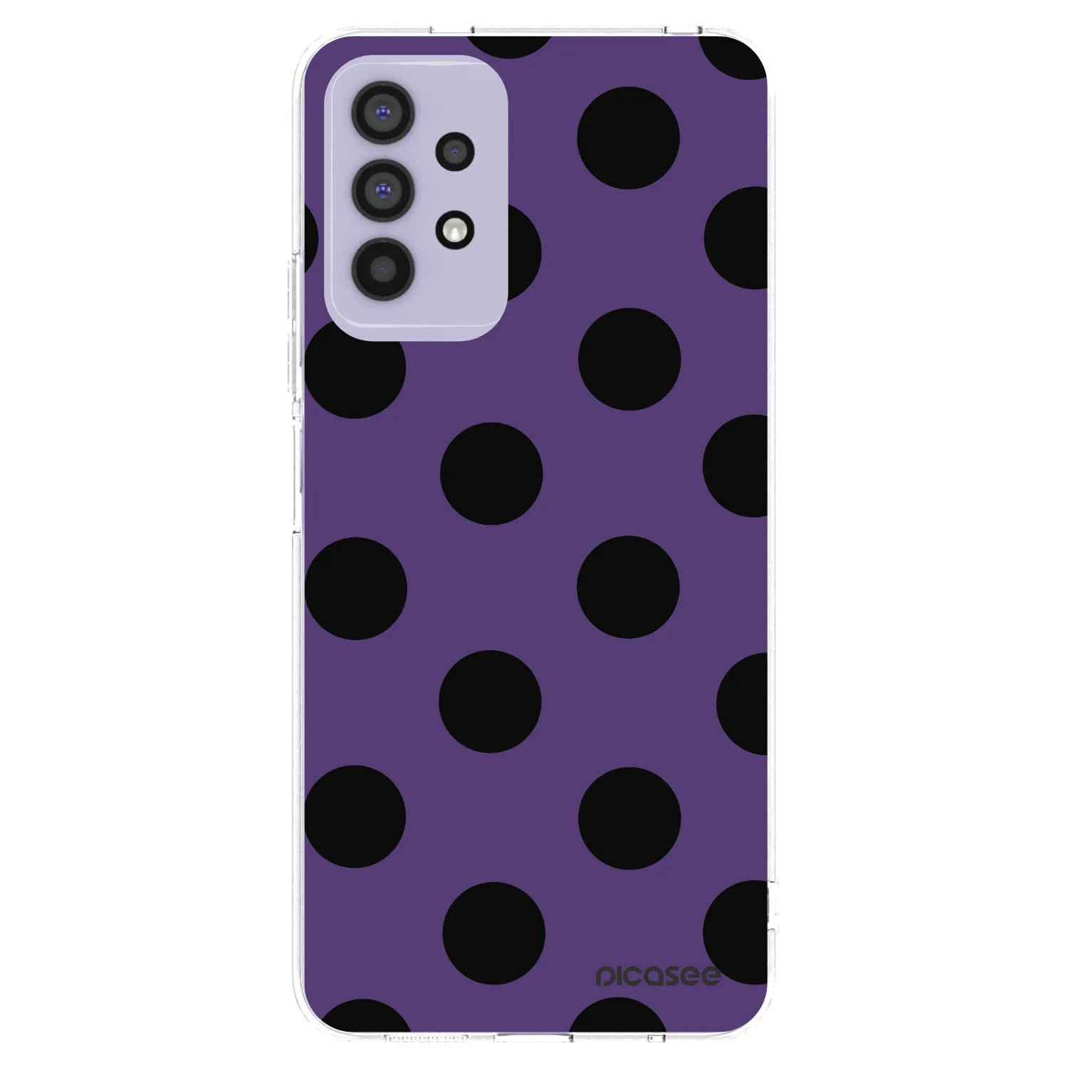 Picasee silikonska prozirna maskica za Samsung Galaxy A32 4G SM-A325F - Big flickers 2