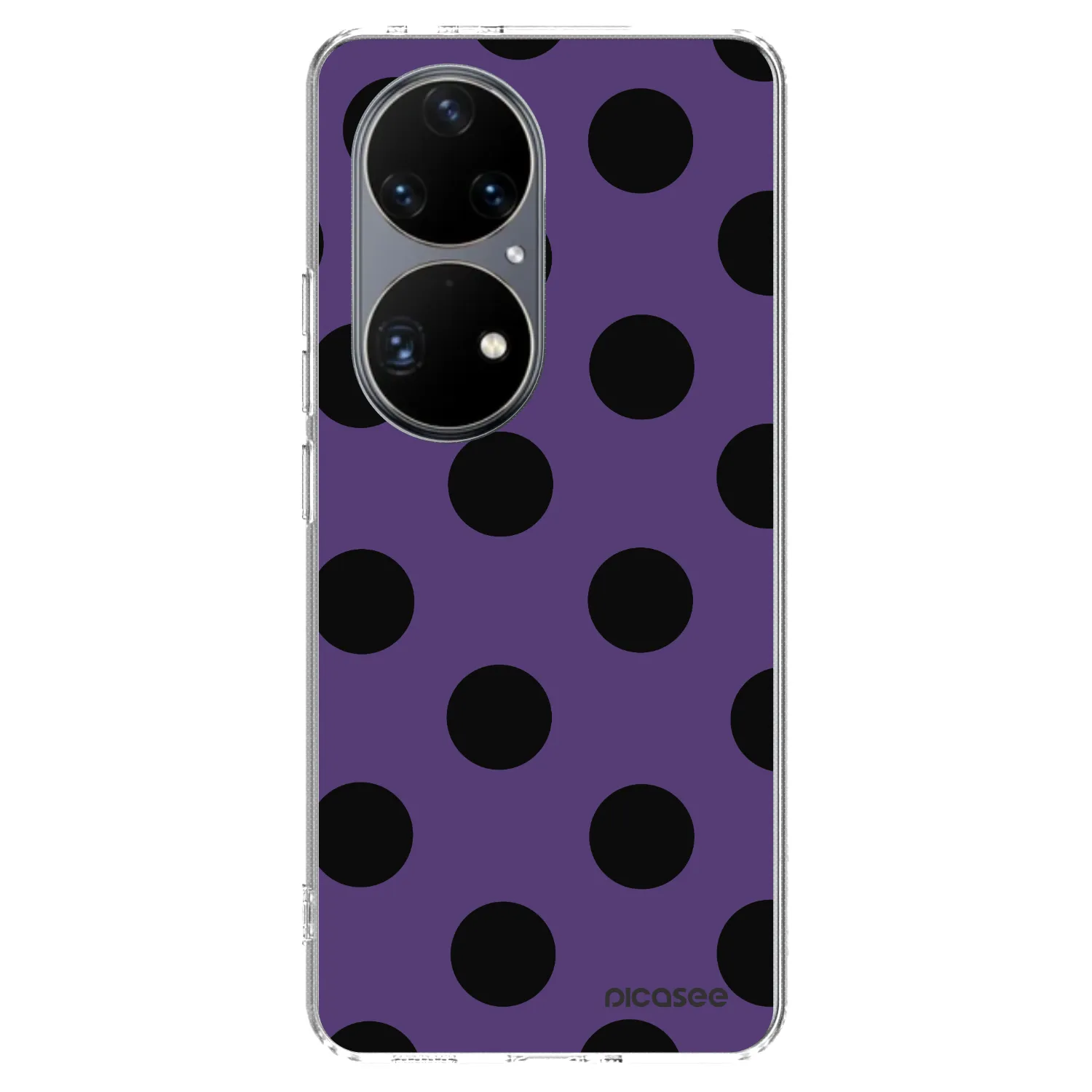 Picasee silikonska prozirna maskica za Huawei P50 - Big flickers 2
