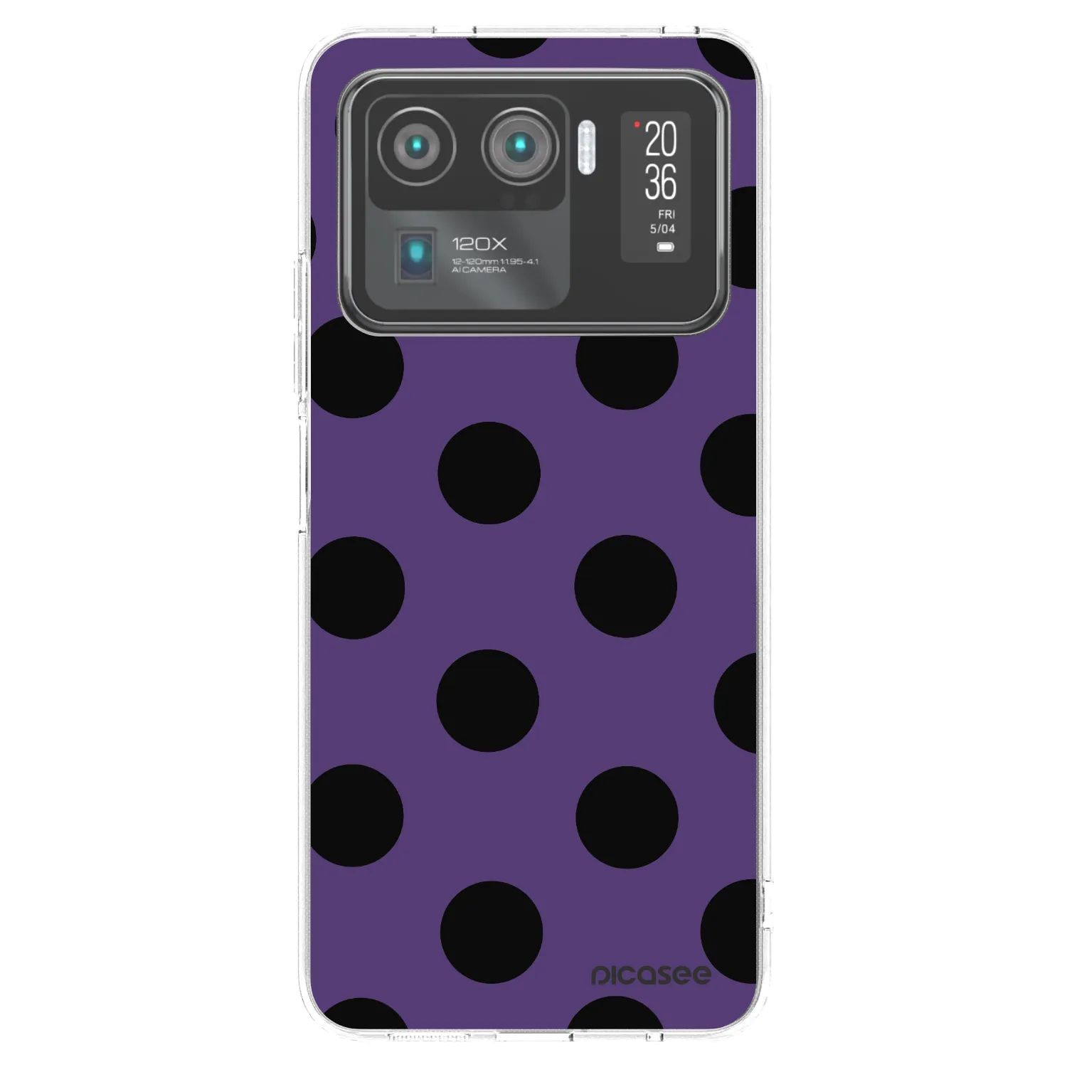 Picasee silikonska prozirna maskica za Xiaomi Mi 11 Ultra - Big flickers 2