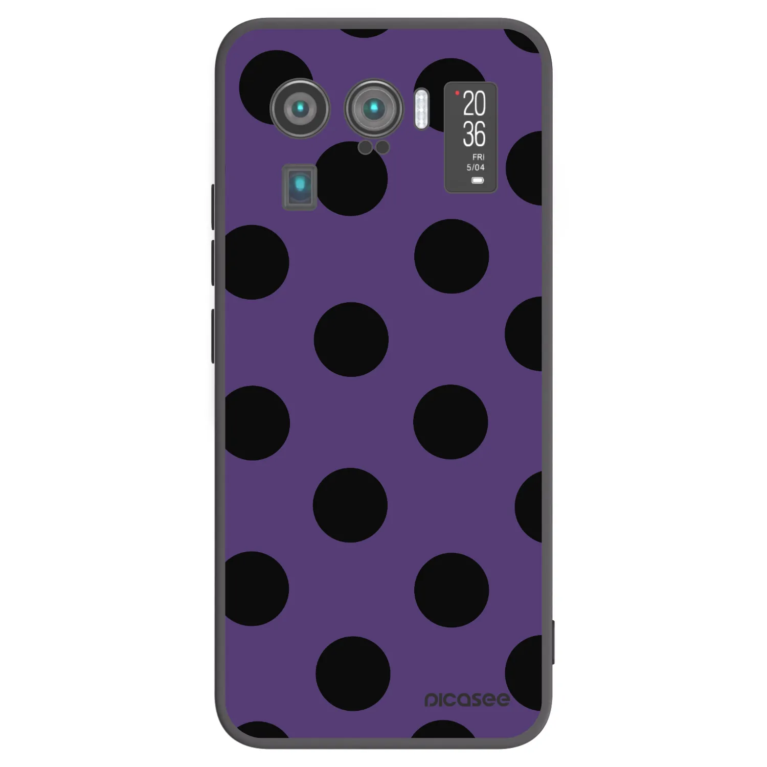 Picasee crna silikonska maskica za Xiaomi Mi 11 Ultra - Big flickers 2