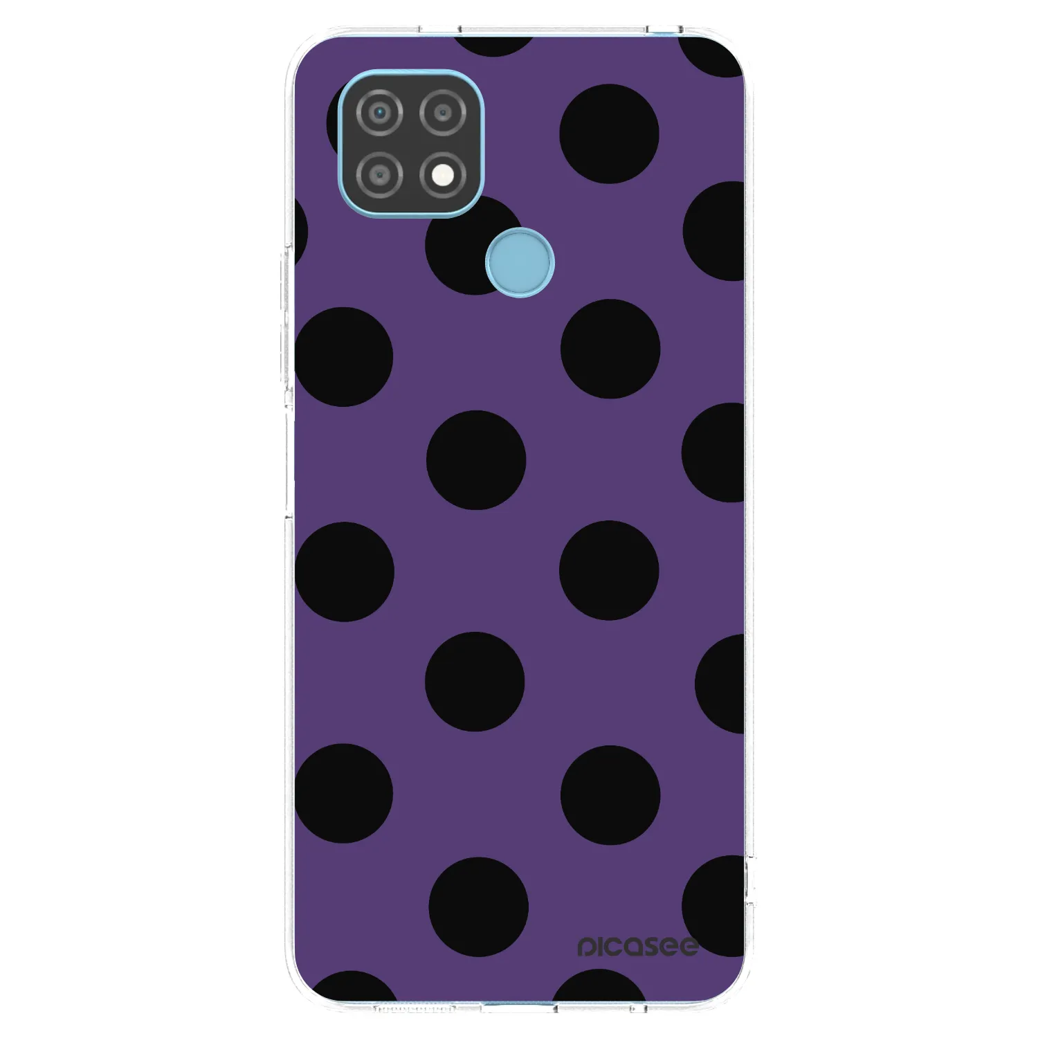 Picasee silikonska prozirna maskica za Realme C21 - Big flickers 2