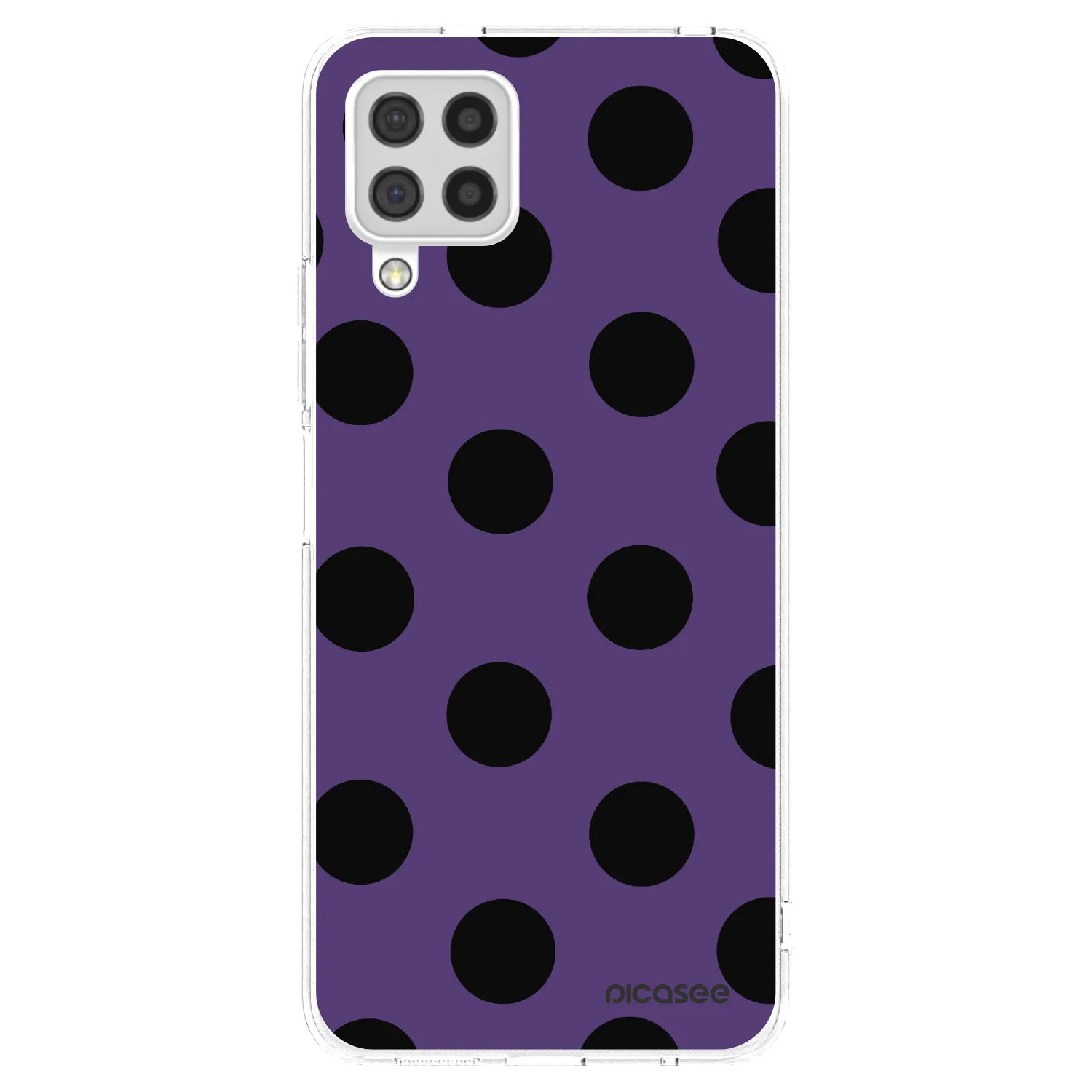 Picasee silikonska prozirna maskica za Samsung Galaxy A22 A225F 4G - Big flickers 2